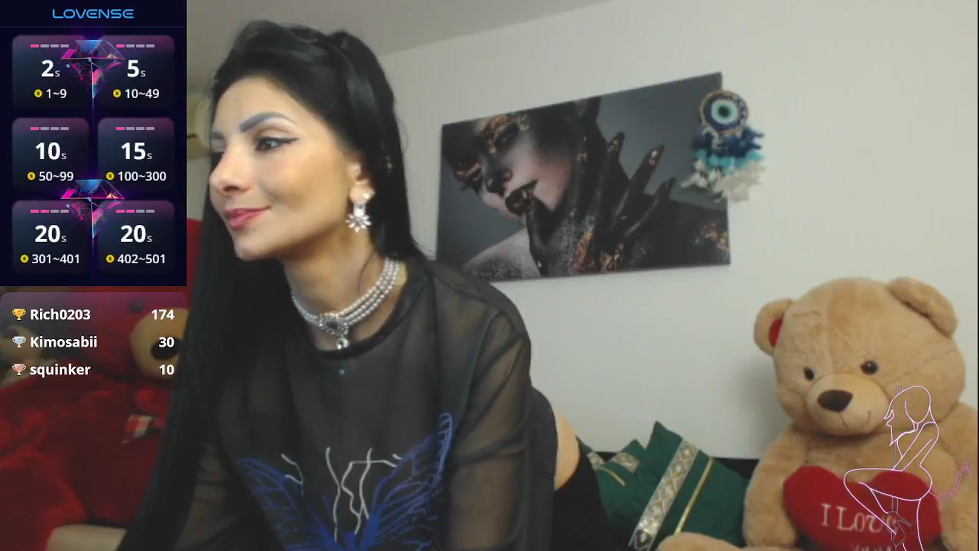 Gallery image thumbnail from EvelynAisha's myfreecams stream on, 11/03/2024, 19:24 image 3 of 20
