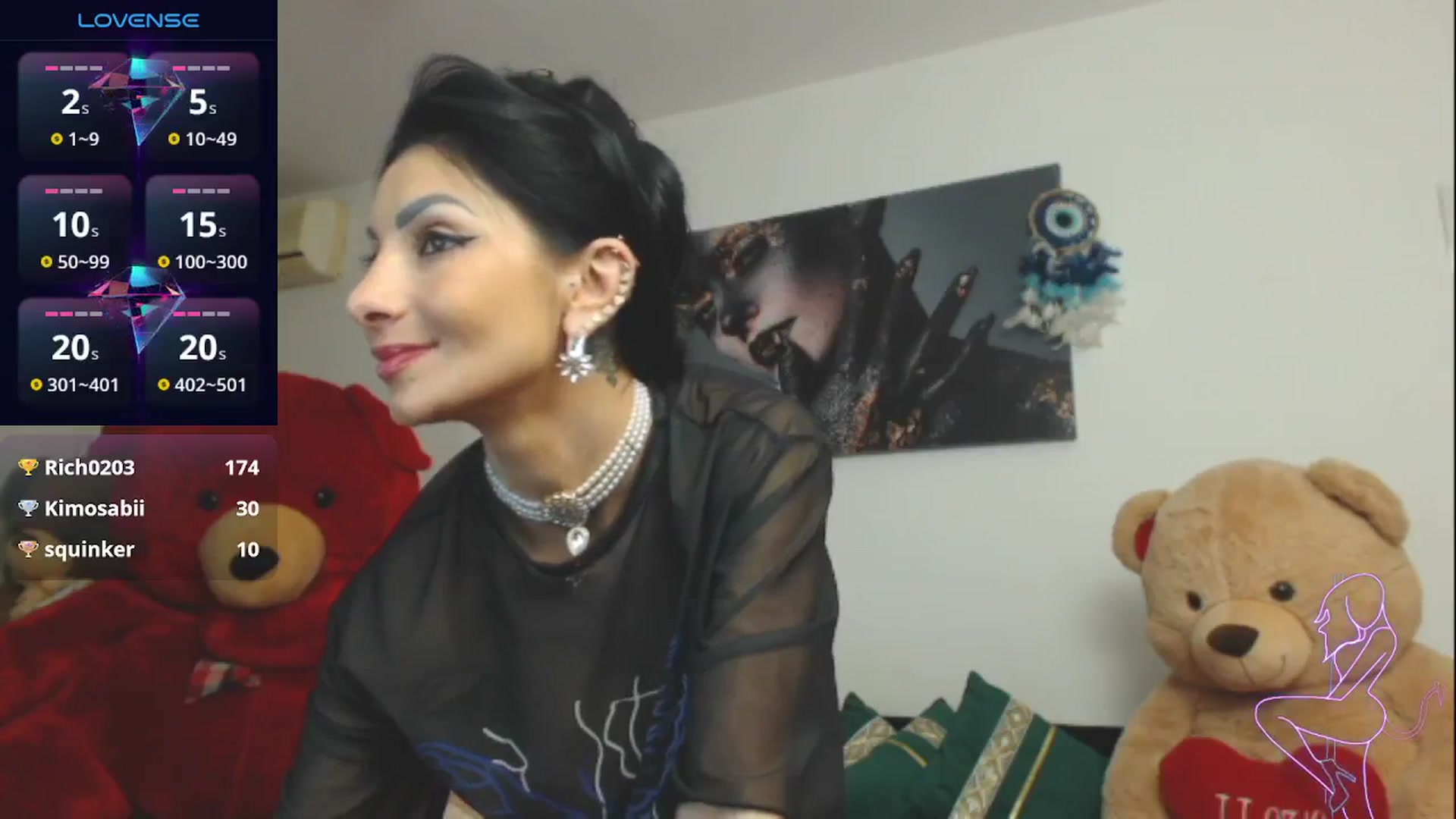 Gallery image thumbnail from EvelynAisha's myfreecams stream on, 11/03/2024, 19:24 image 5 of 20