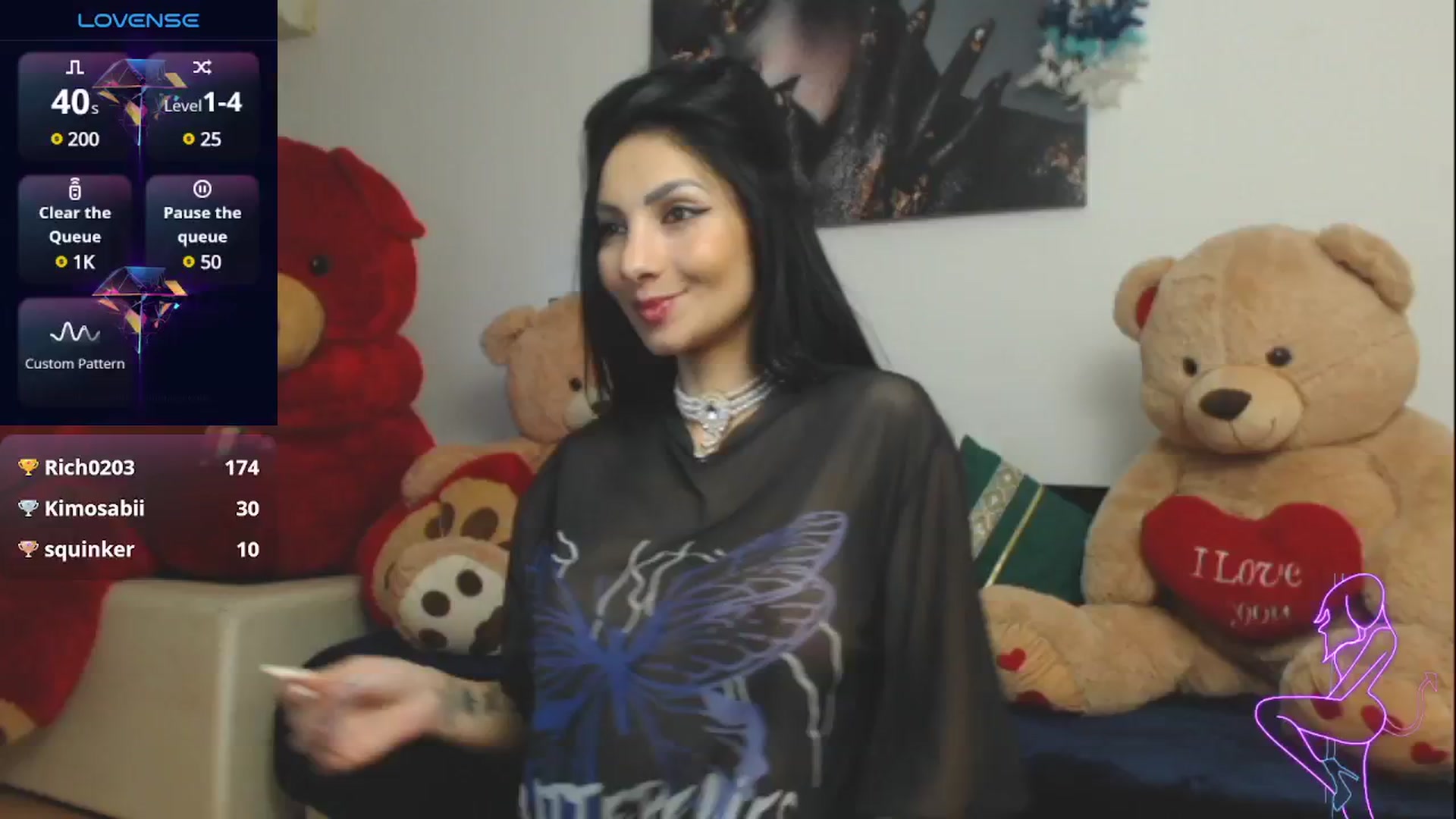 Gallery image thumbnail from EvelynAisha's myfreecams stream on, 11/03/2024, 19:24 image 1 of 20