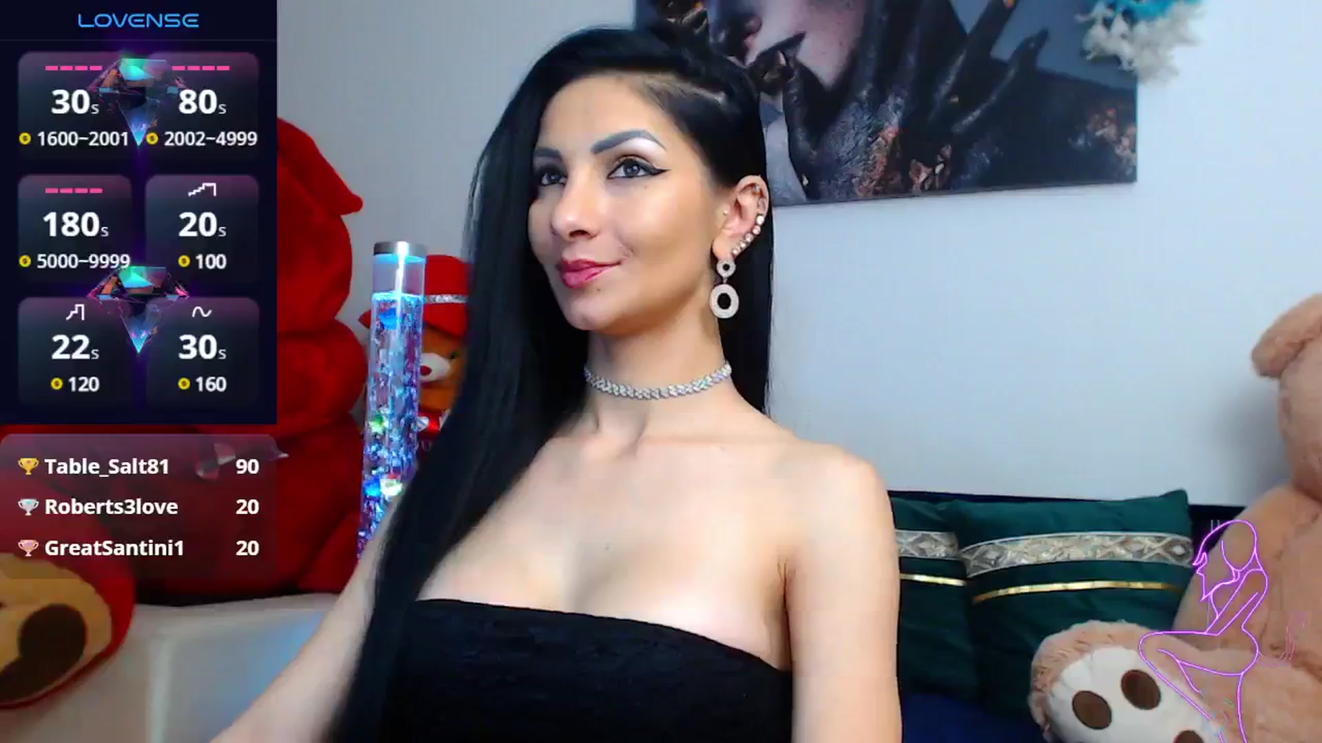 Gallery image thumbnail from EvelynAisha's myfreecams stream on, 11/16/2024, 17:09 image 17 of 20