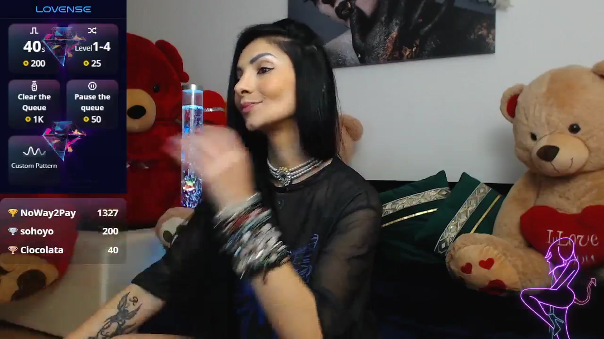 Gallery image thumbnail from EvelynAisha's myfreecams stream on, 11/20/2024, 18:56 image 12 of 20