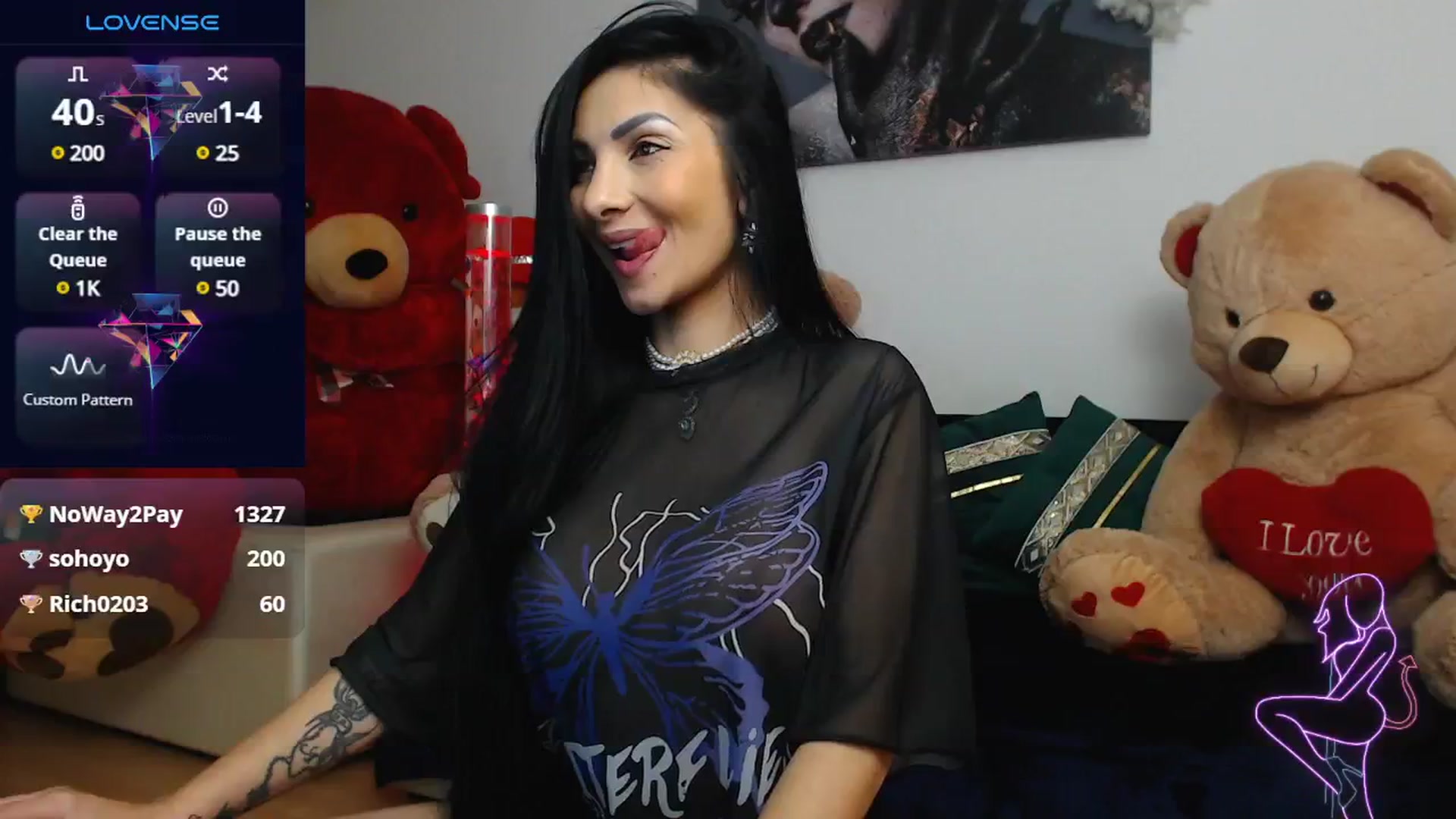 Gallery image thumbnail from EvelynAisha's myfreecams stream on, 11/20/2024, 18:56 image 14 of 20