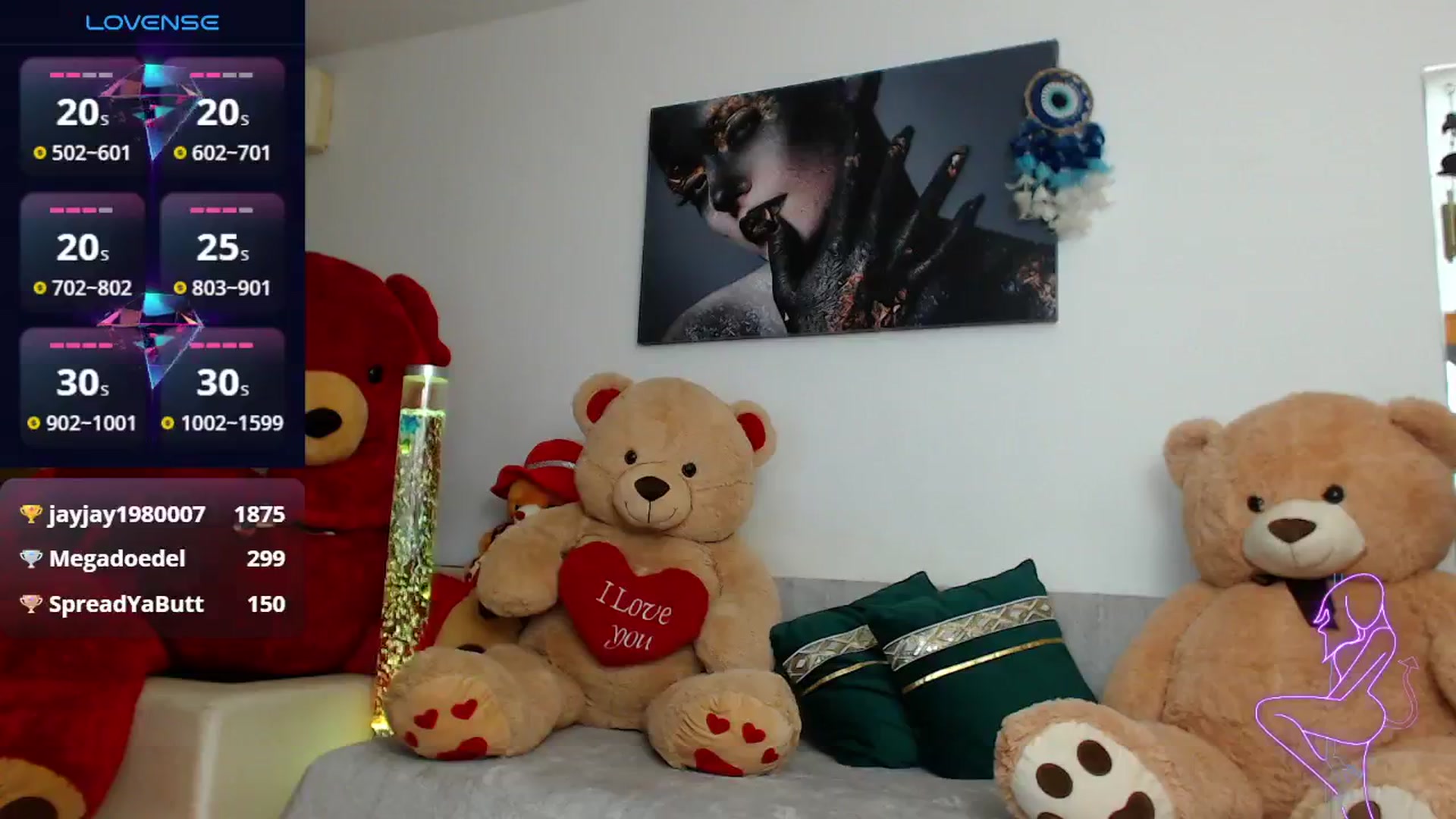 Gallery image thumbnail from EvelynAisha's myfreecams stream on, 11/28/2024, 17:27 image 3 of 20