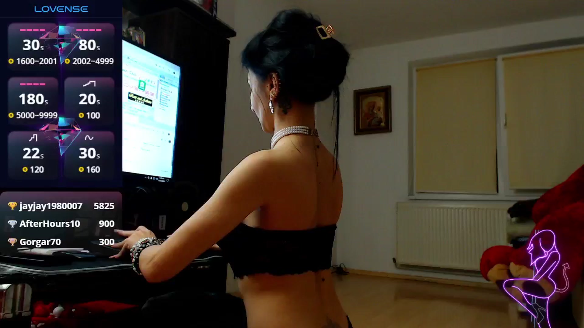 Gallery image thumbnail from EvelynAisha's myfreecams stream on, 11/28/2024, 18:33 image 1 of 20