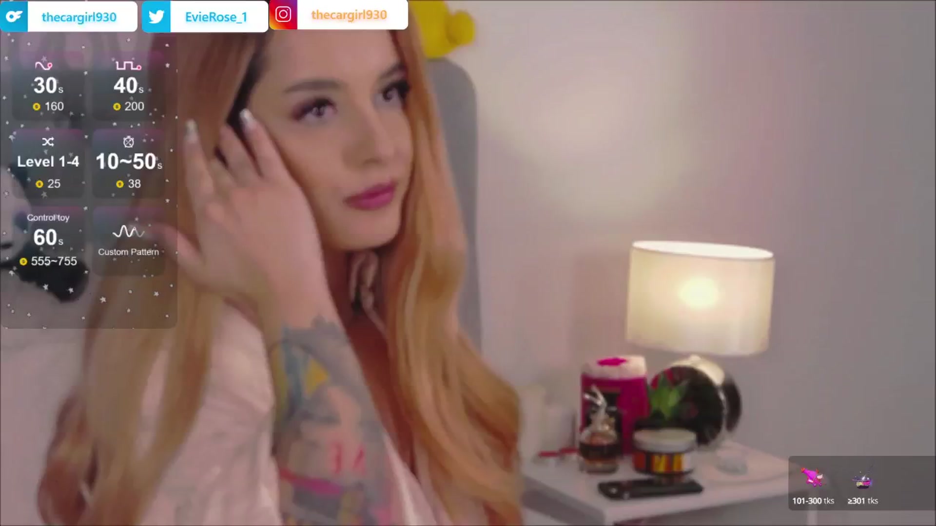 Gallery image thumbnail from EvieRosie's myfreecams stream on, 05/30/2024, 21:11 image 6 of 20
