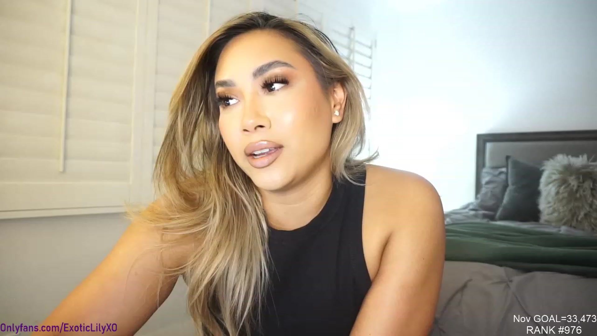 Gallery image thumbnail from ExoticLilyXO's myfreecams stream on, 11/29/2022, 03:13 image 17 of 20