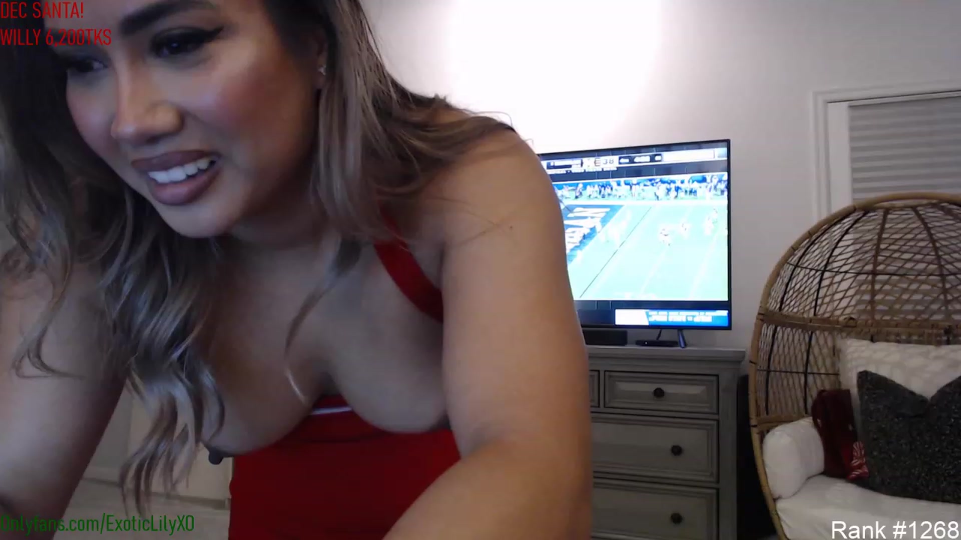 Gallery image thumbnail from ExoticLilyXO's myfreecams stream on, 01/01/2023, 24:48 image 20 of 20