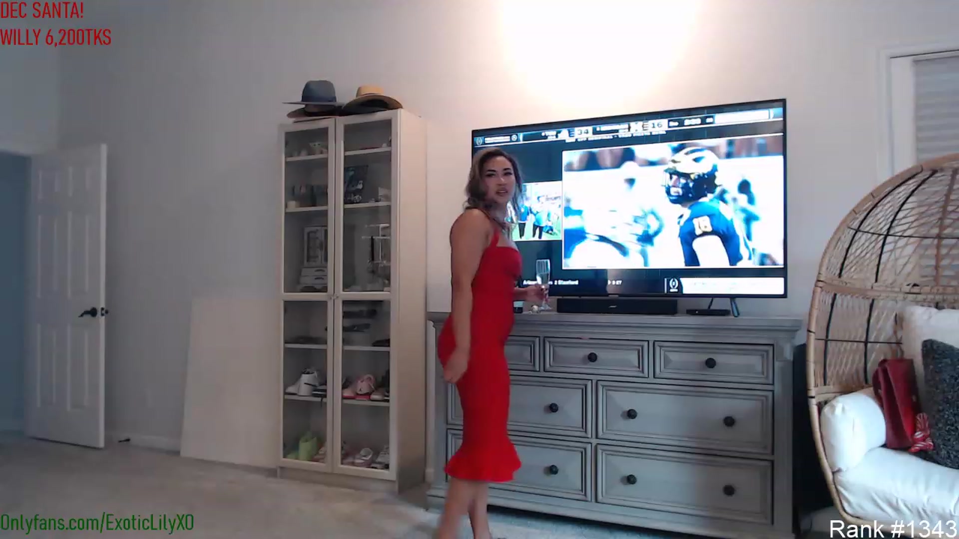 Gallery image thumbnail from ExoticLilyXO's myfreecams stream on, 01/01/2023, 01:13 image 11 of 20