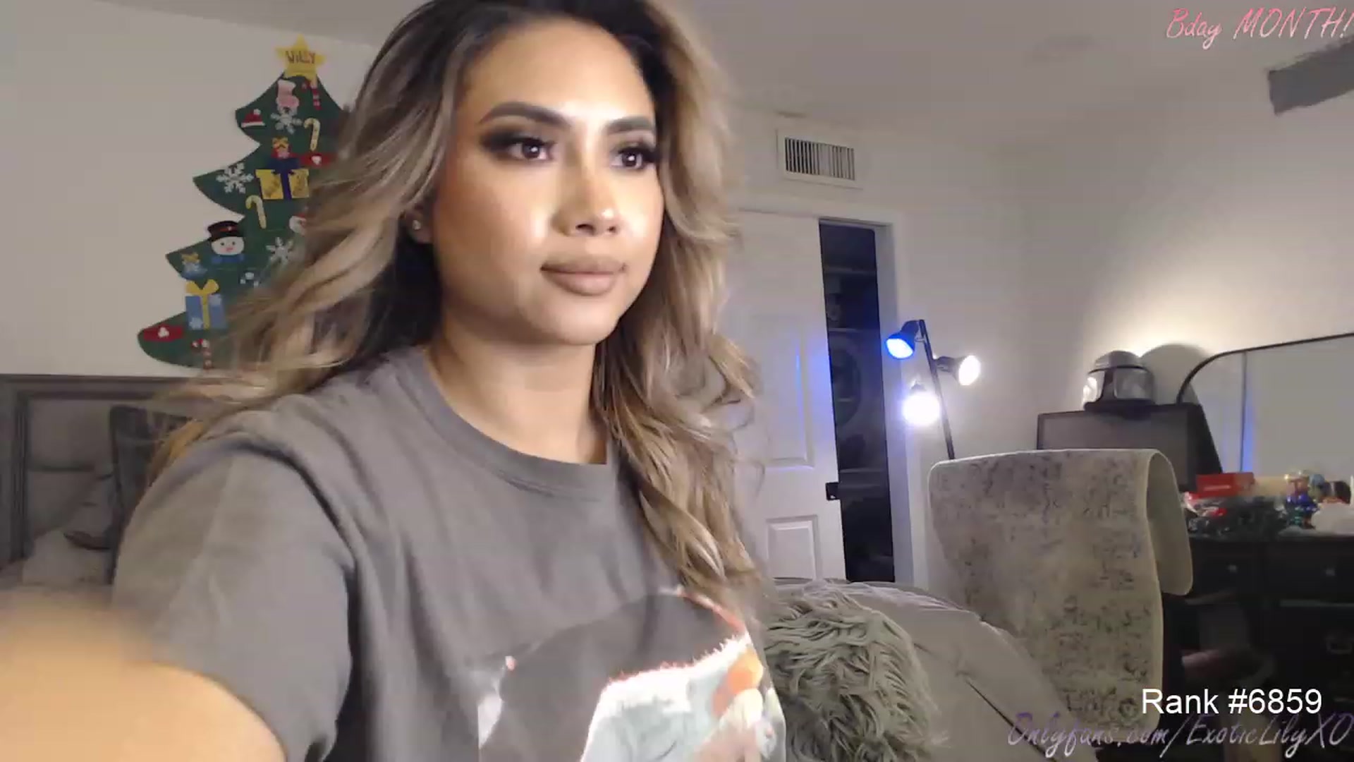 Gallery image thumbnail from ExoticLilyXO's myfreecams stream on, 01/05/2023, 04:49 image 2 of 20