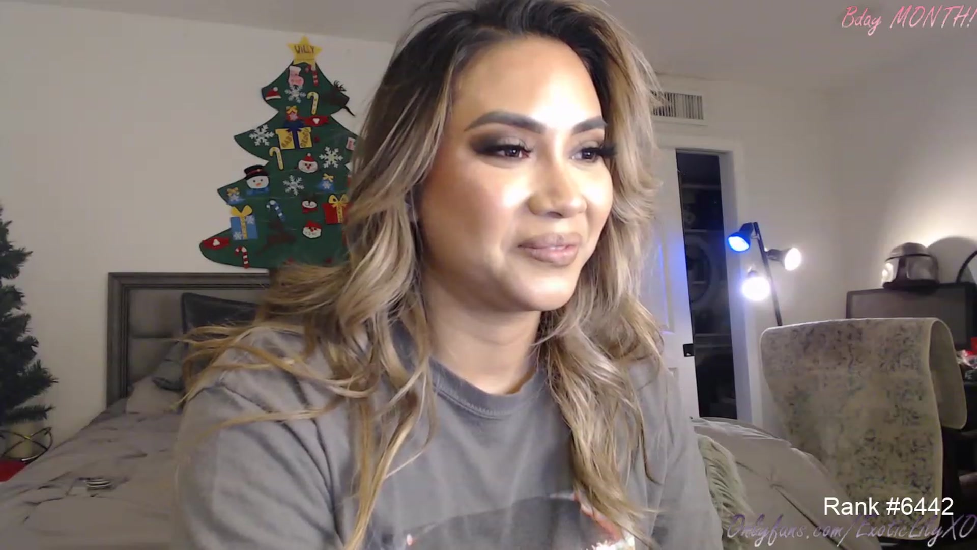 Gallery image thumbnail from ExoticLilyXO's myfreecams stream on, 01/05/2023, 04:49 image 9 of 20