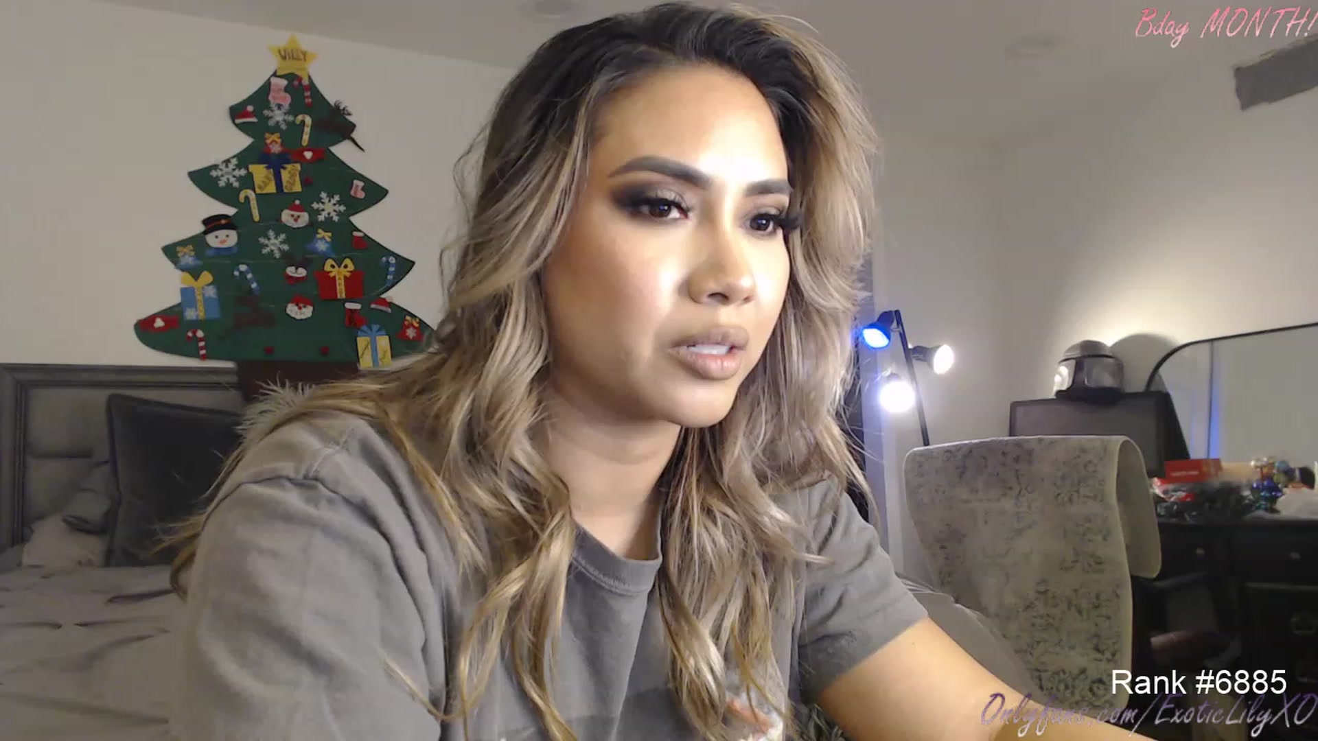 Gallery image thumbnail from ExoticLilyXO's myfreecams stream on, 01/05/2023, 04:49 image 1 of 20