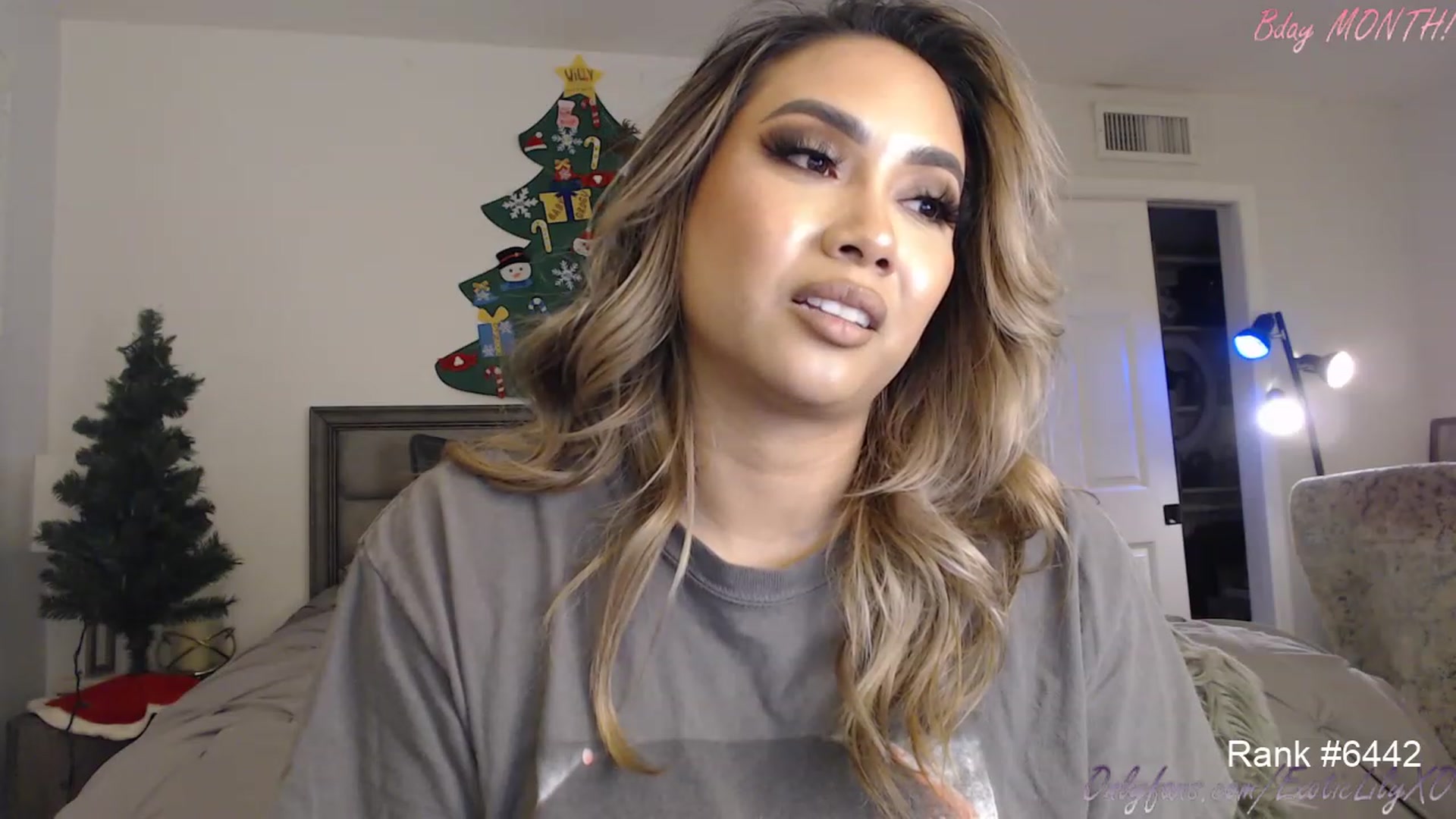 Gallery image thumbnail from ExoticLilyXO's myfreecams stream on, 01/05/2023, 04:49 image 7 of 20