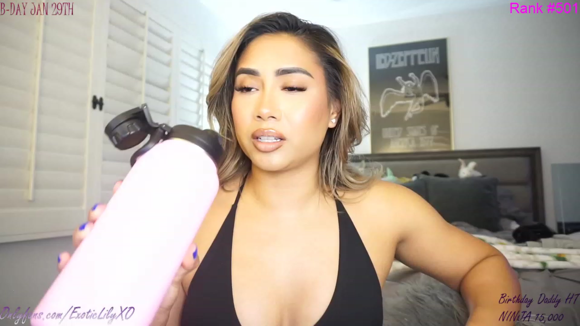 Gallery image thumbnail from ExoticLilyXO's myfreecams stream on, 01/16/2023, 05:40 image 7 of 20
