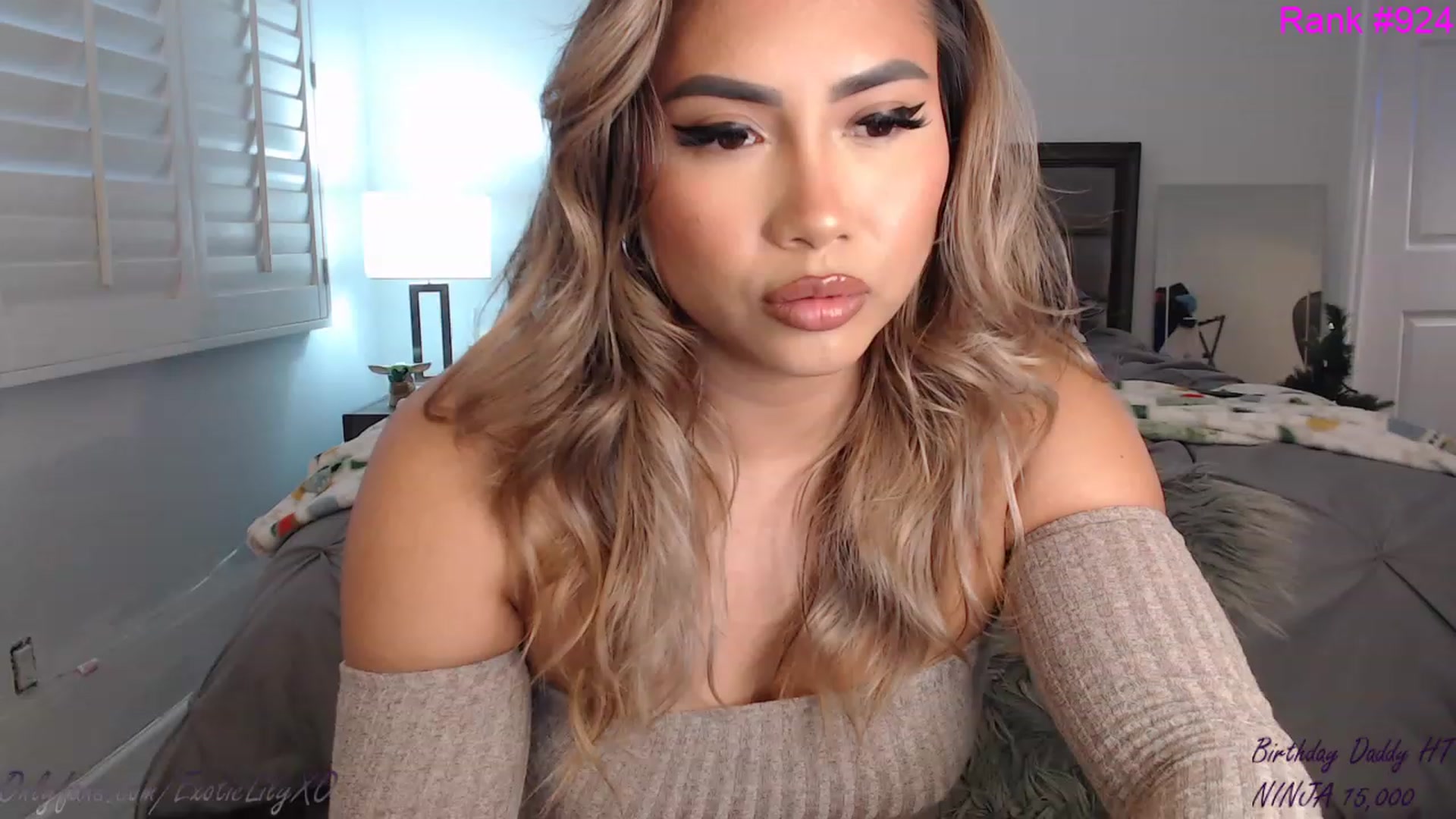 Gallery image thumbnail from ExoticLilyXO's myfreecams stream on, 01/25/2023, 23:30 image 17 of 20