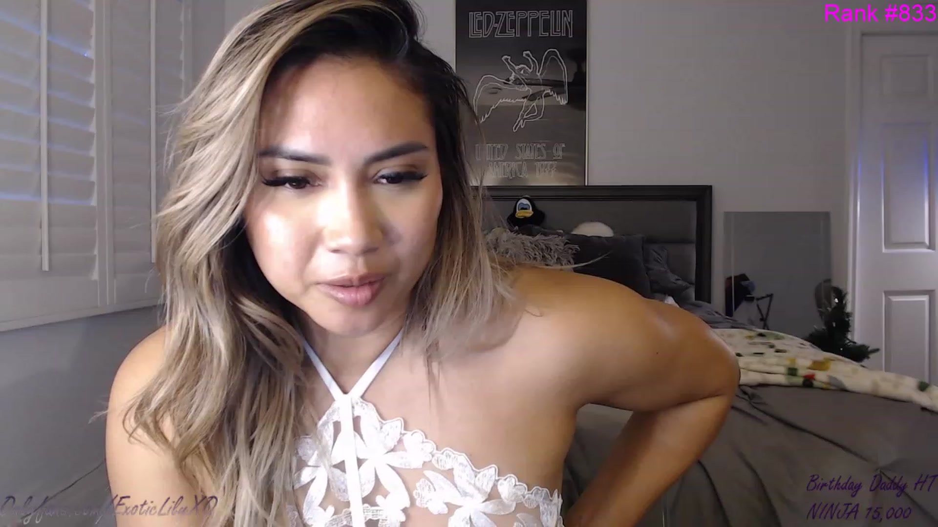 Gallery image thumbnail from ExoticLilyXO's myfreecams stream on, 01/27/2023, 24:10 image 4 of 20
