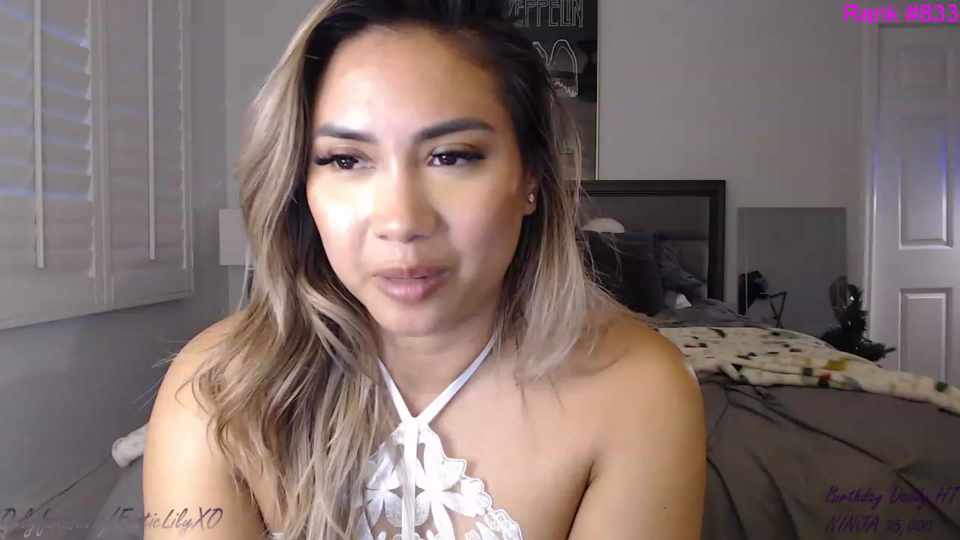 Gallery image thumbnail from ExoticLilyXO's myfreecams stream on, 01/27/2023, 24:10 image 7 of 20
