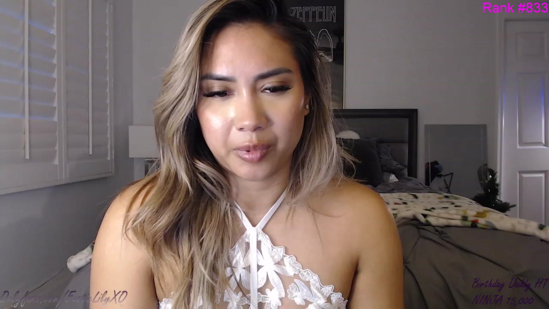 Gallery image thumbnail from ExoticLilyXO's myfreecams stream on, 01/27/2023, 24:10 image 17 of 20
