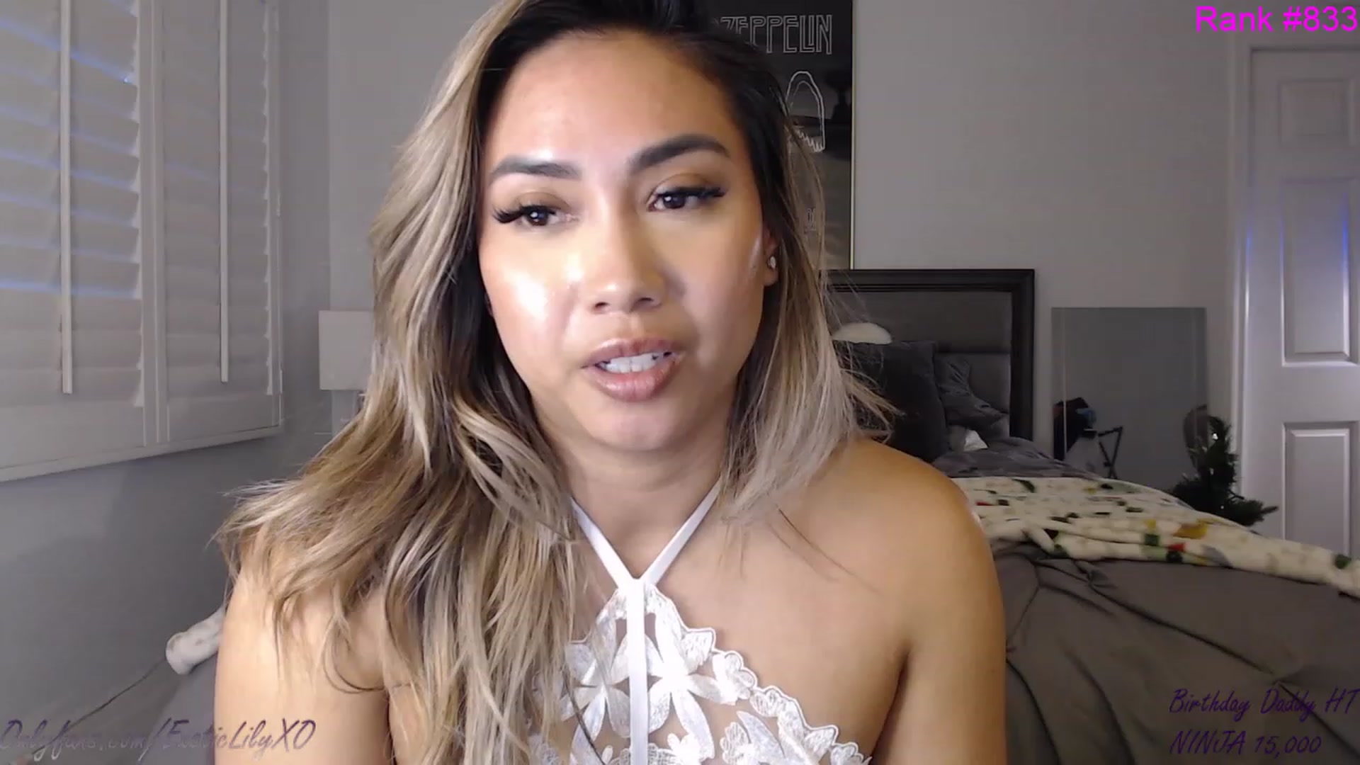 Gallery image thumbnail from ExoticLilyXO's myfreecams stream on, 01/27/2023, 24:10 image 13 of 20