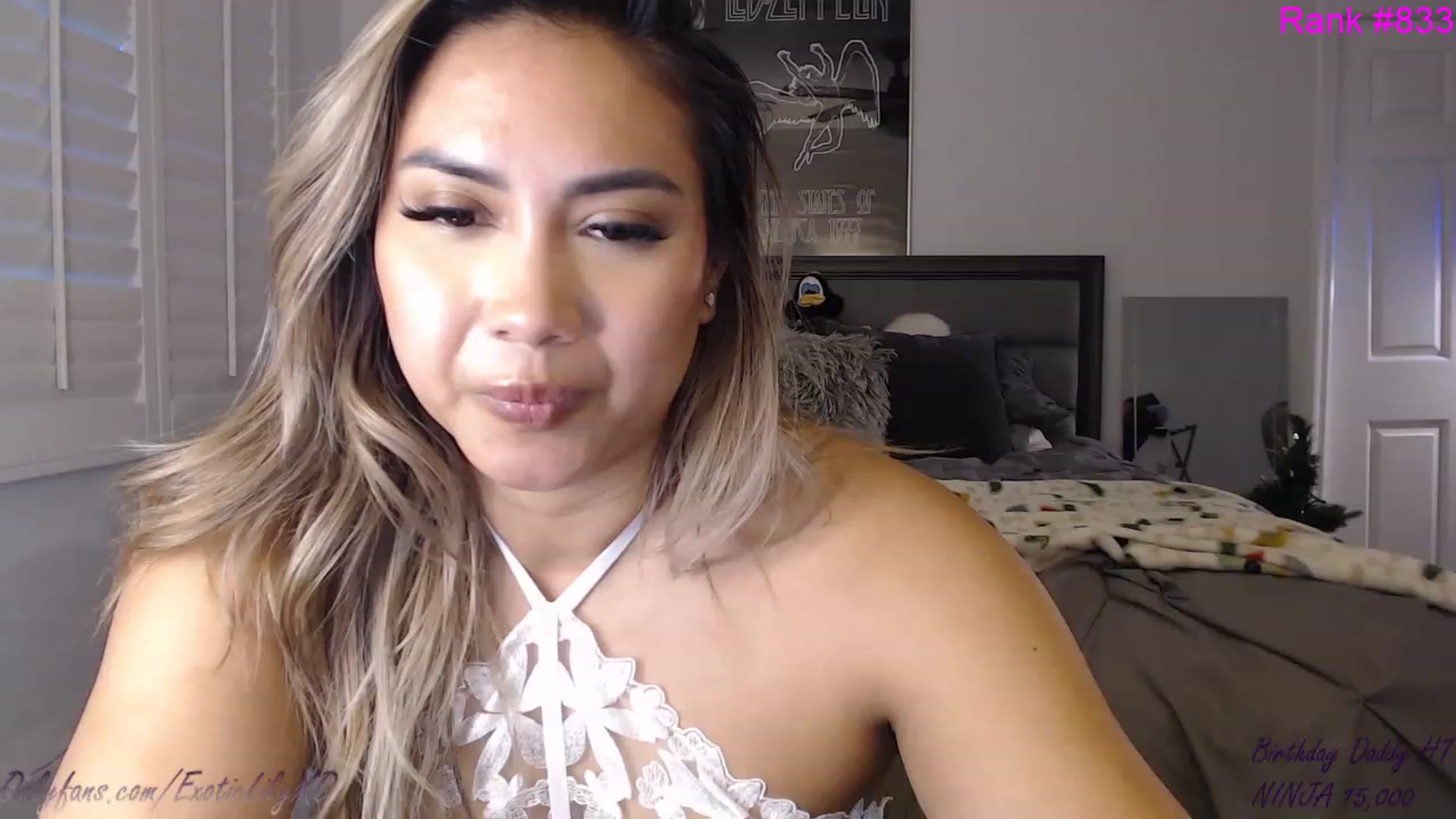 Gallery image thumbnail from ExoticLilyXO's myfreecams stream on, 01/27/2023, 24:10 image 6 of 20