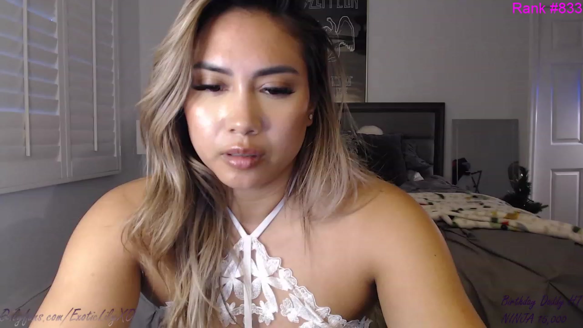Gallery image thumbnail from ExoticLilyXO's myfreecams stream on, 01/27/2023, 24:10 image 1 of 20