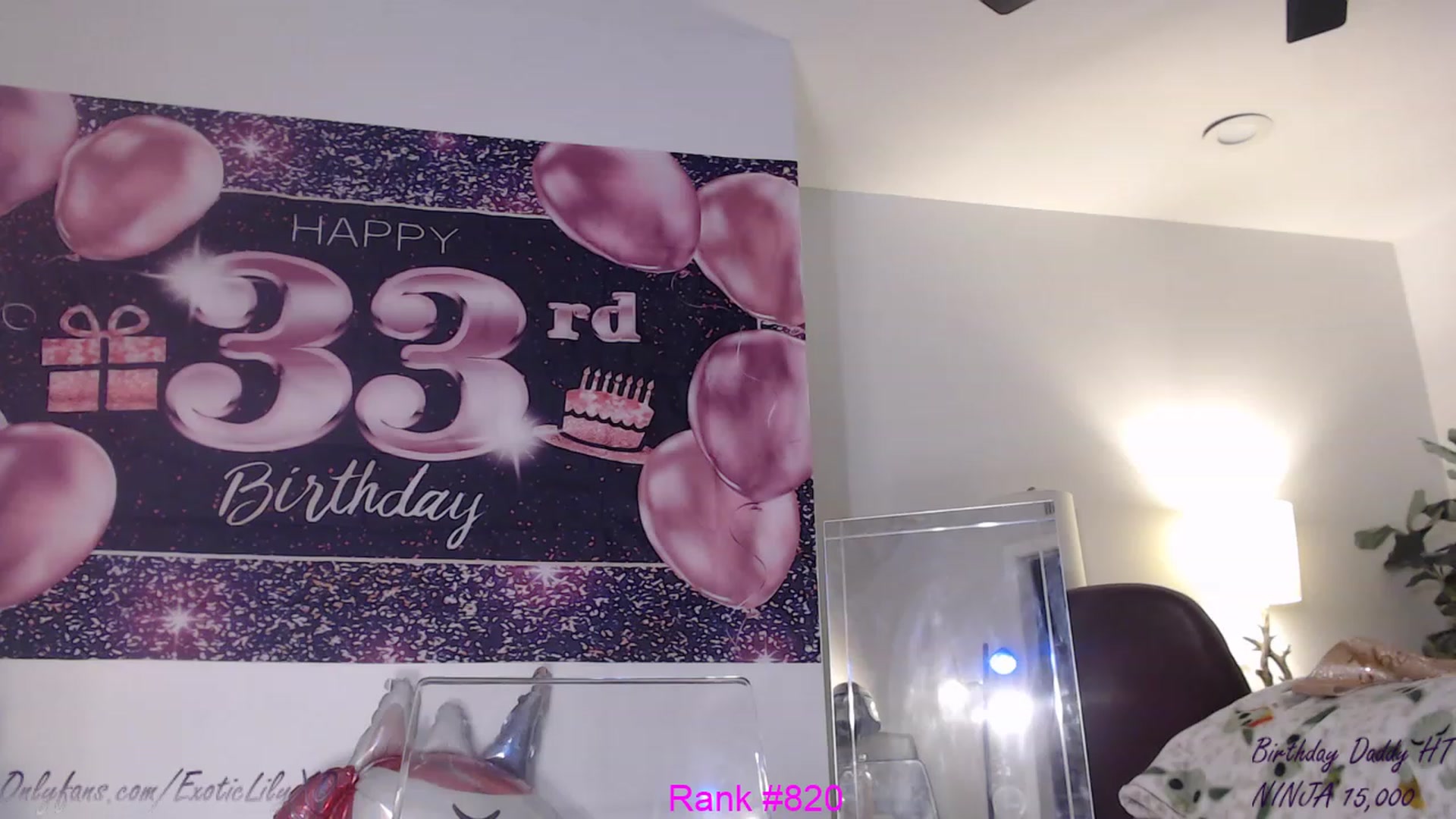 Gallery image thumbnail from ExoticLilyXO's myfreecams stream on, 01/30/2023, 05:04 image 9 of 20