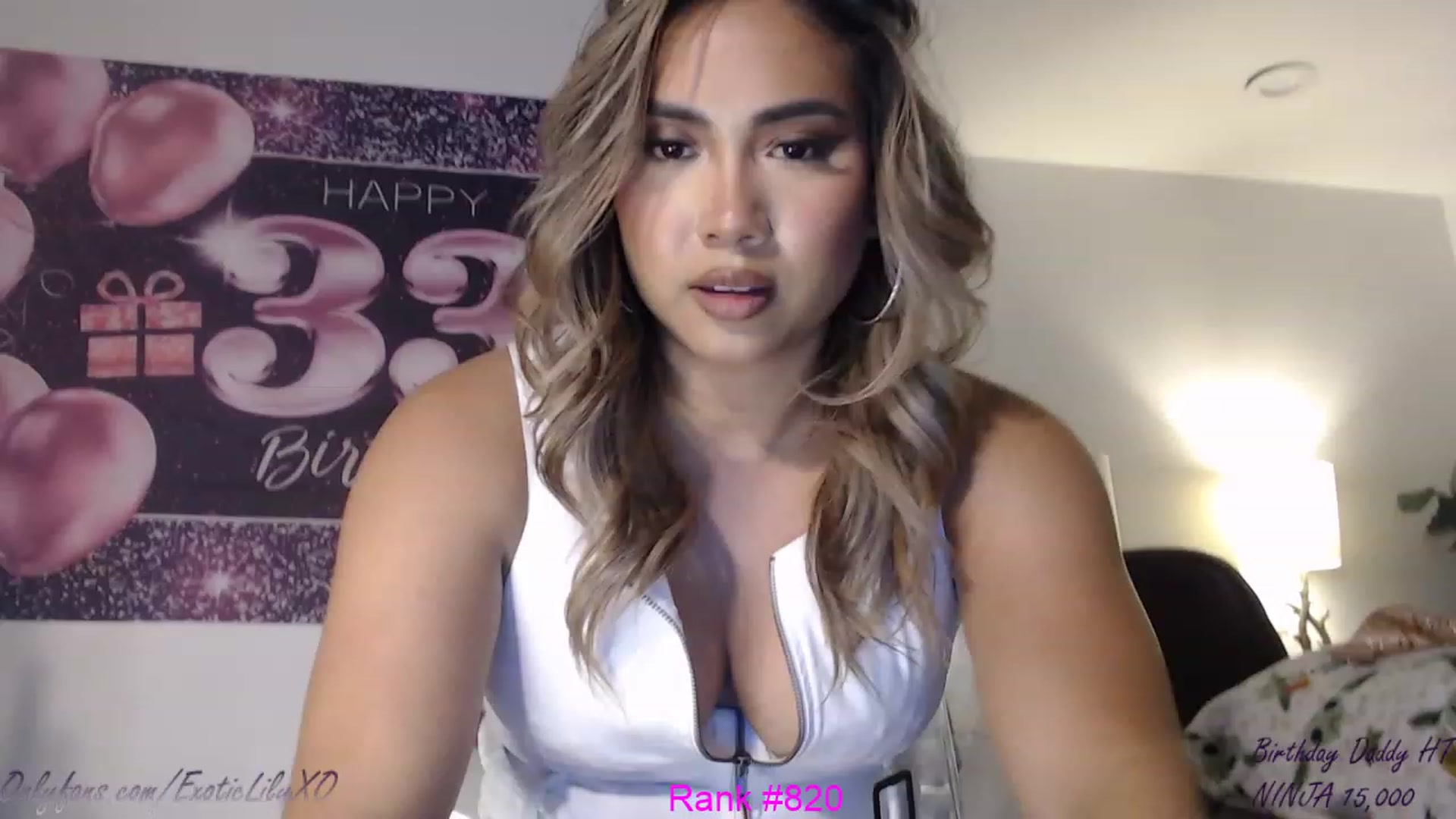 Gallery image thumbnail from ExoticLilyXO's myfreecams stream on, 01/30/2023, 05:04 image 17 of 20