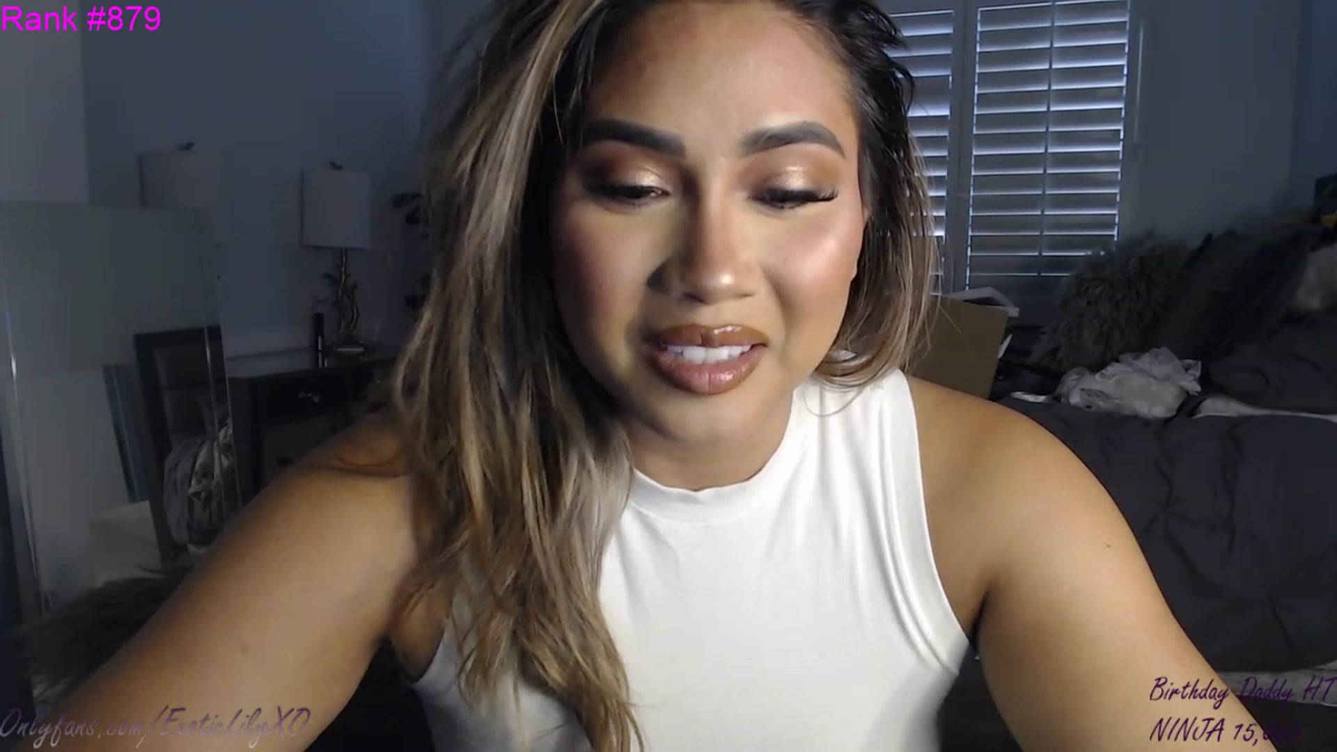 Gallery image thumbnail from ExoticLilyXO's myfreecams stream on, 02/01/2023, 24:15 image 5 of 20