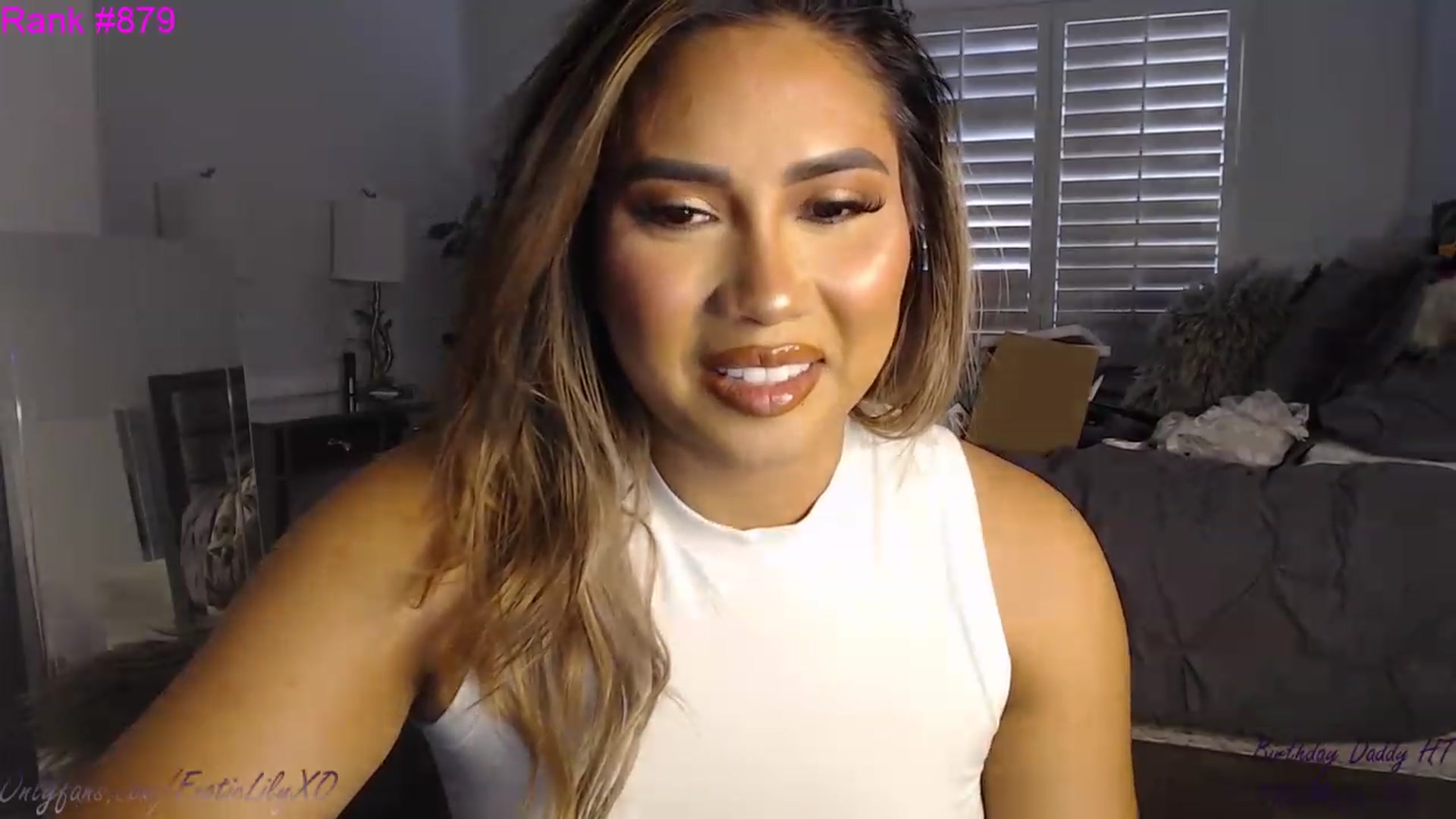 Gallery image thumbnail from ExoticLilyXO's myfreecams stream on, 02/01/2023, 24:15 image 6 of 20
