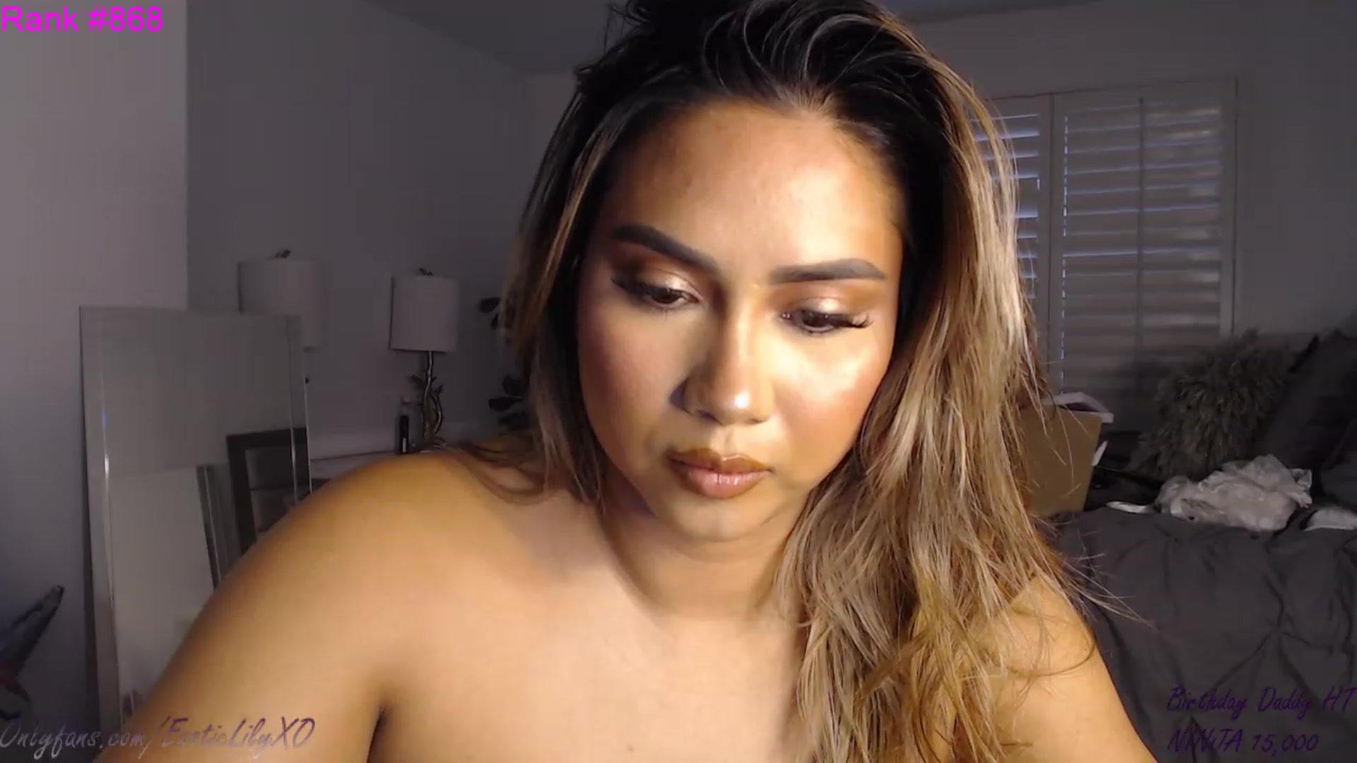 Gallery image thumbnail from ExoticLilyXO's myfreecams stream on, 02/01/2023, 24:15 image 17 of 20