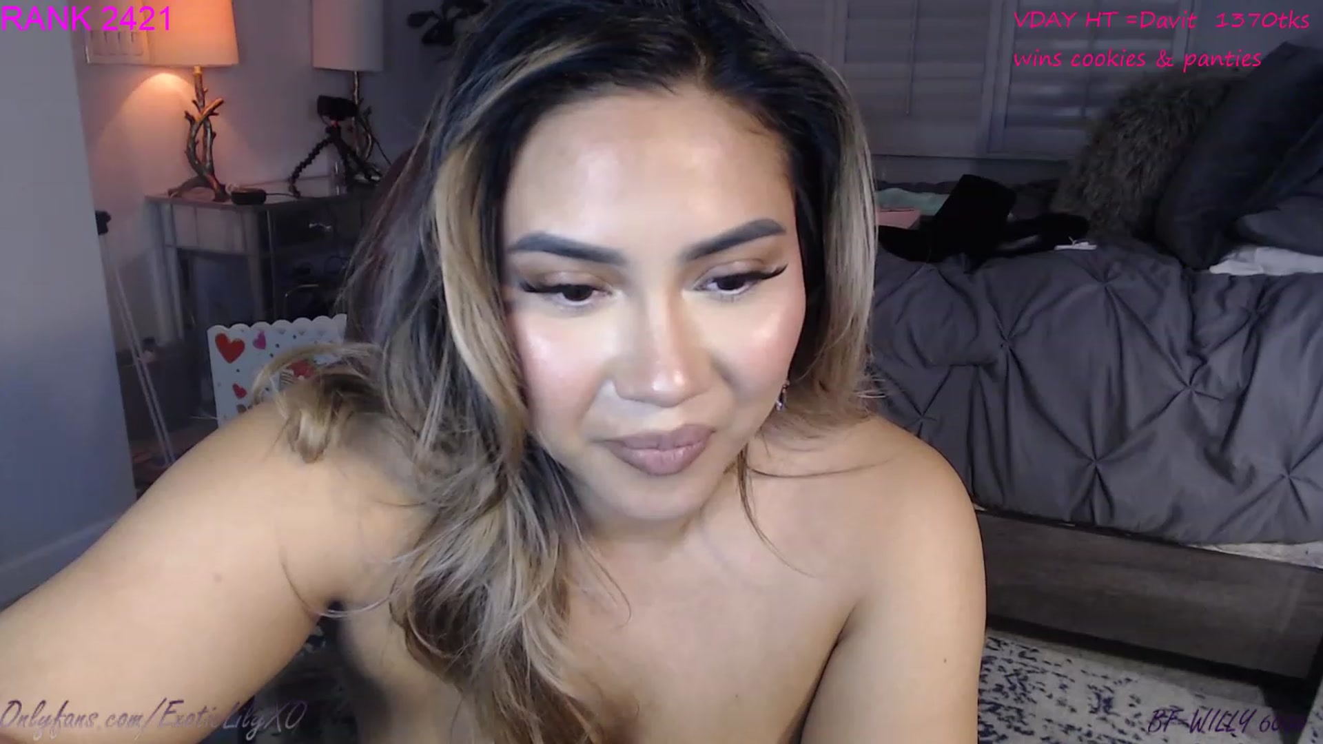Gallery image thumbnail from ExoticLilyXO's myfreecams stream on, 02/15/2023, 06:28 image 20 of 20