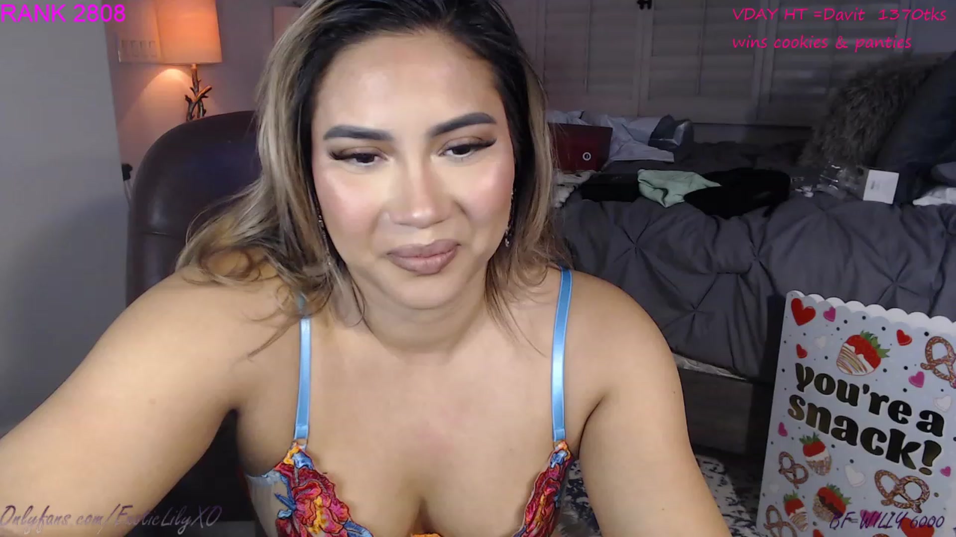 Gallery image thumbnail from ExoticLilyXO's myfreecams stream on, 02/15/2023, 06:28 image 12 of 20