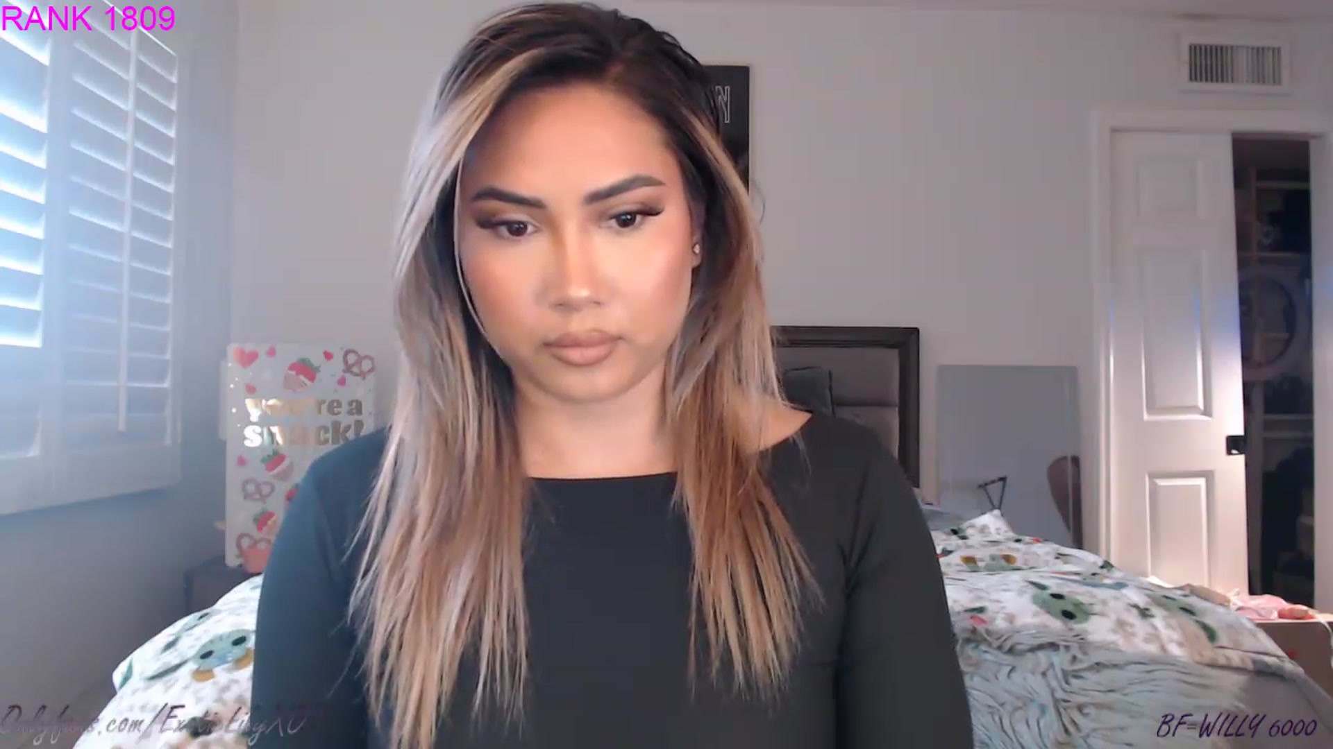 Gallery image thumbnail from ExoticLilyXO's myfreecams stream on, 02/17/2023, 23:22 image 14 of 20