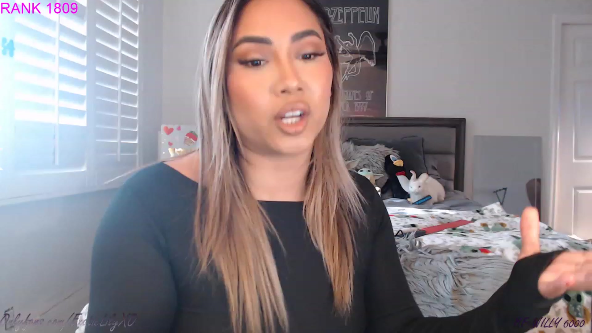 Gallery image thumbnail from ExoticLilyXO's myfreecams stream on, 02/17/2023, 23:22 image 6 of 20