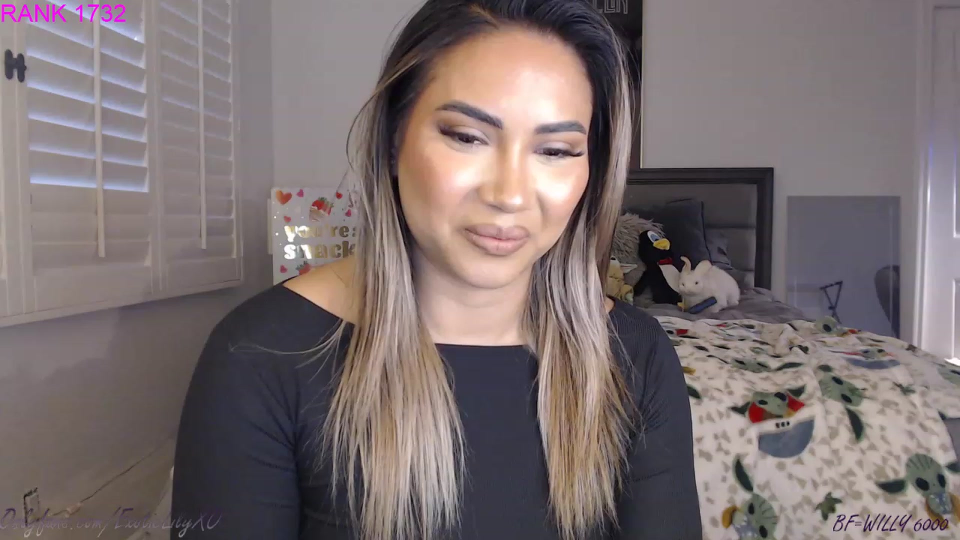 Gallery image thumbnail from ExoticLilyXO's myfreecams stream on, 02/18/2023, 24:33 image 16 of 20