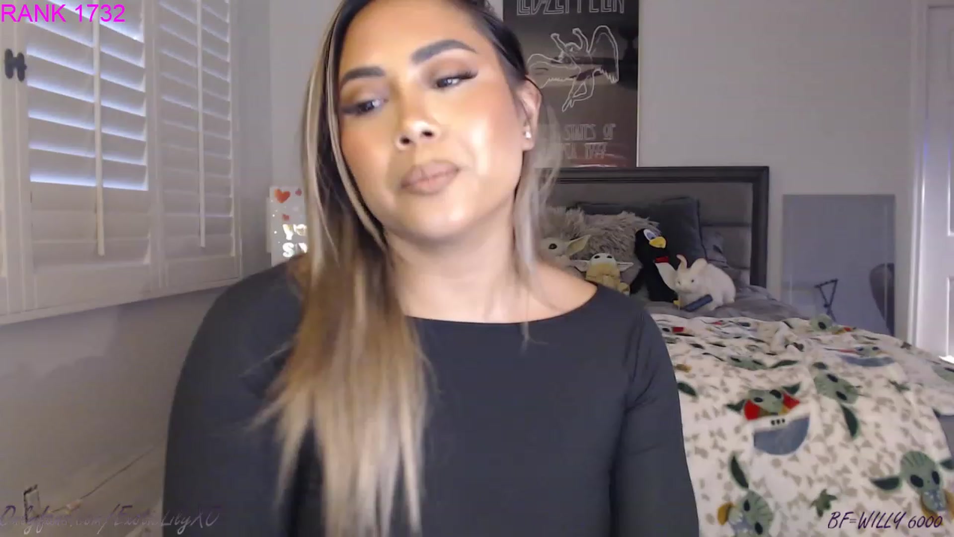 Gallery image thumbnail from ExoticLilyXO's myfreecams stream on, 02/18/2023, 24:33 image 9 of 20