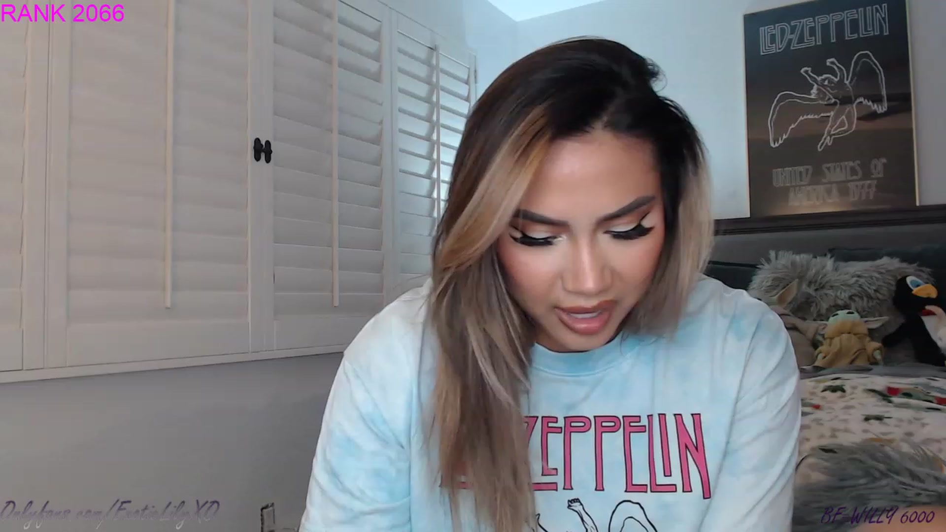 Gallery image thumbnail from ExoticLilyXO's myfreecams stream on, 02/23/2023, 03:39 image 10 of 20