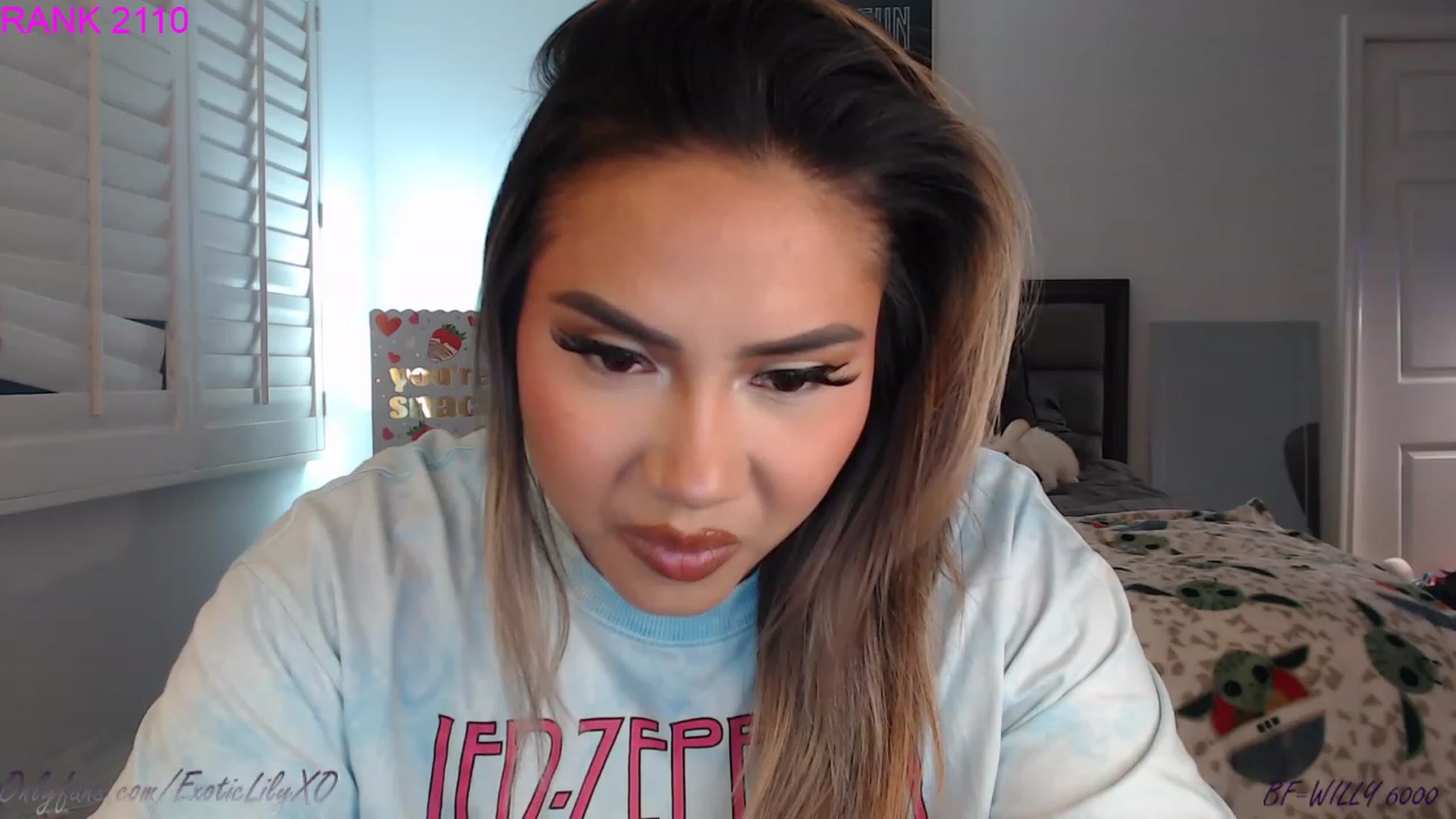 Gallery image thumbnail from ExoticLilyXO's myfreecams stream on, 02/23/2023, 03:39 image 3 of 20