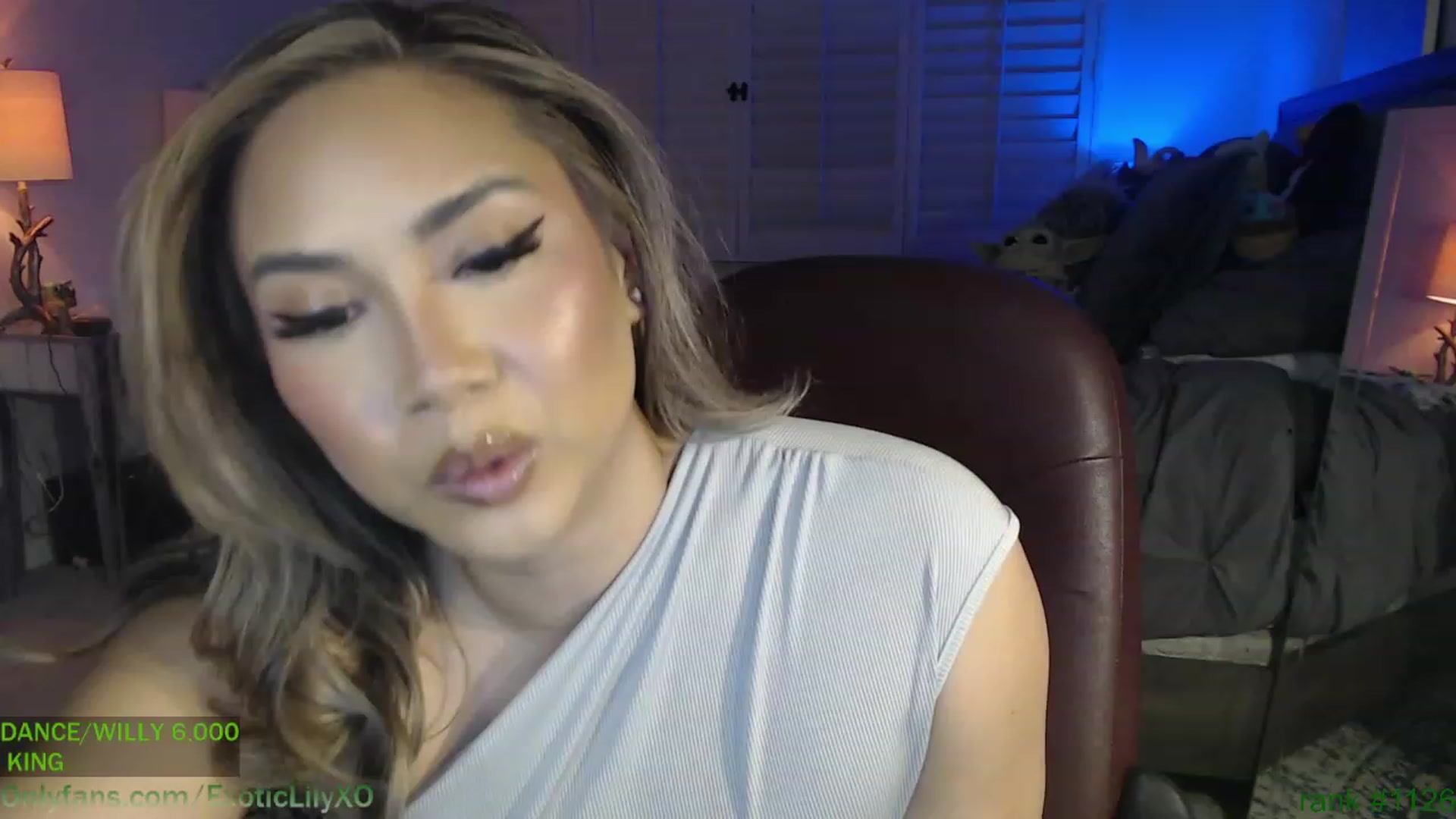 Gallery image thumbnail from ExoticLilyXO's myfreecams stream on, 03/27/2023, 04:14 image 1 of 20