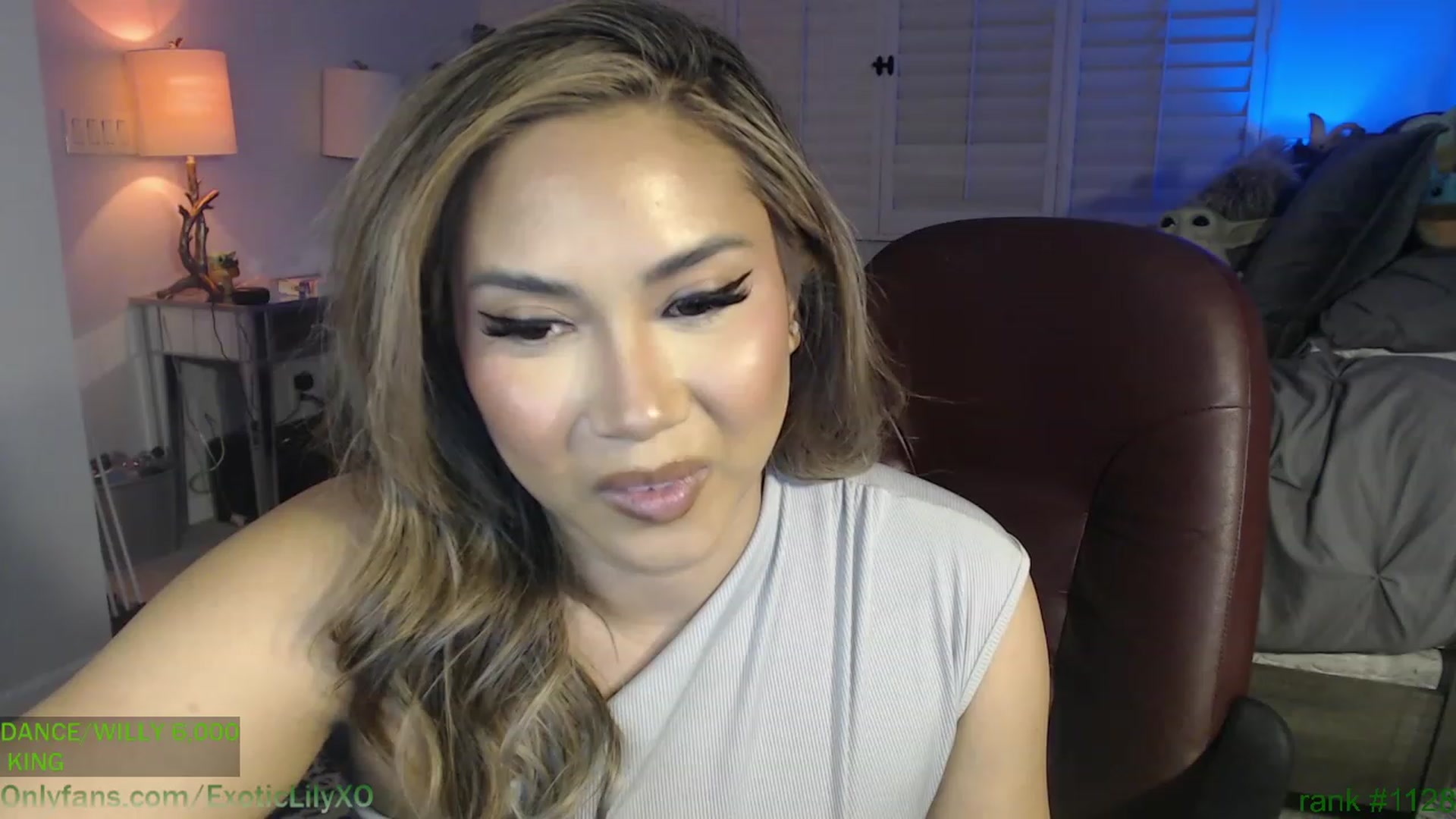 Gallery image thumbnail from ExoticLilyXO's myfreecams stream on, 03/27/2023, 04:14 image 15 of 20