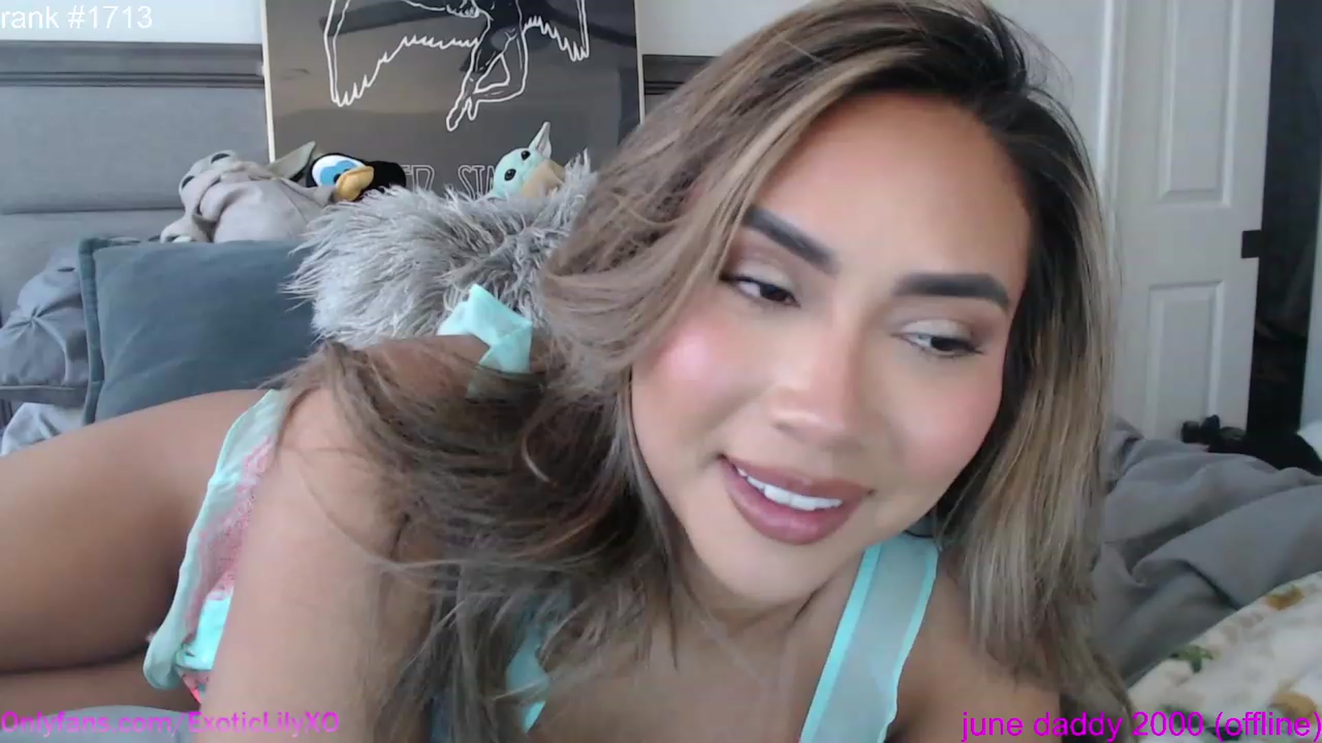 Gallery image thumbnail from ExoticLilyXO's myfreecams stream on, 06/03/2023, 22:55 image 1 of 20