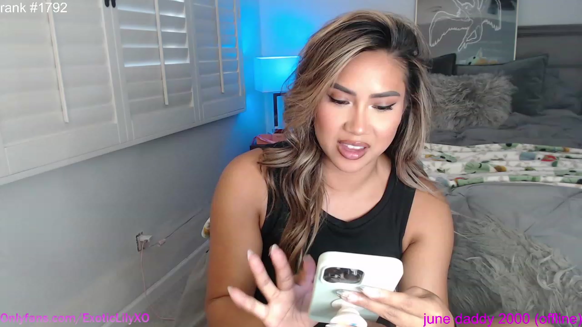 Gallery image thumbnail from ExoticLilyXO's myfreecams stream on, 06/08/2023, 02:27 image 5 of 20