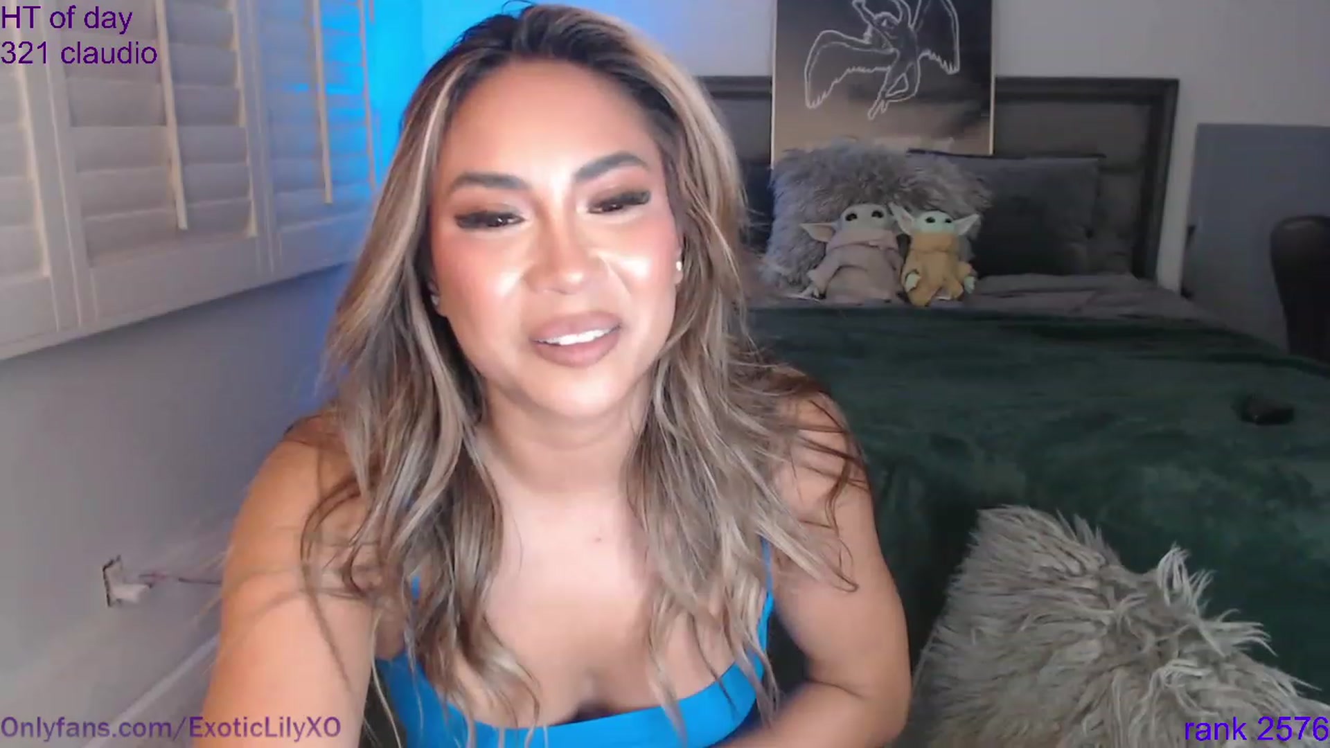 Gallery image thumbnail from ExoticLilyXO's myfreecams stream on, 08/22/2023, 04:14 image 19 of 20