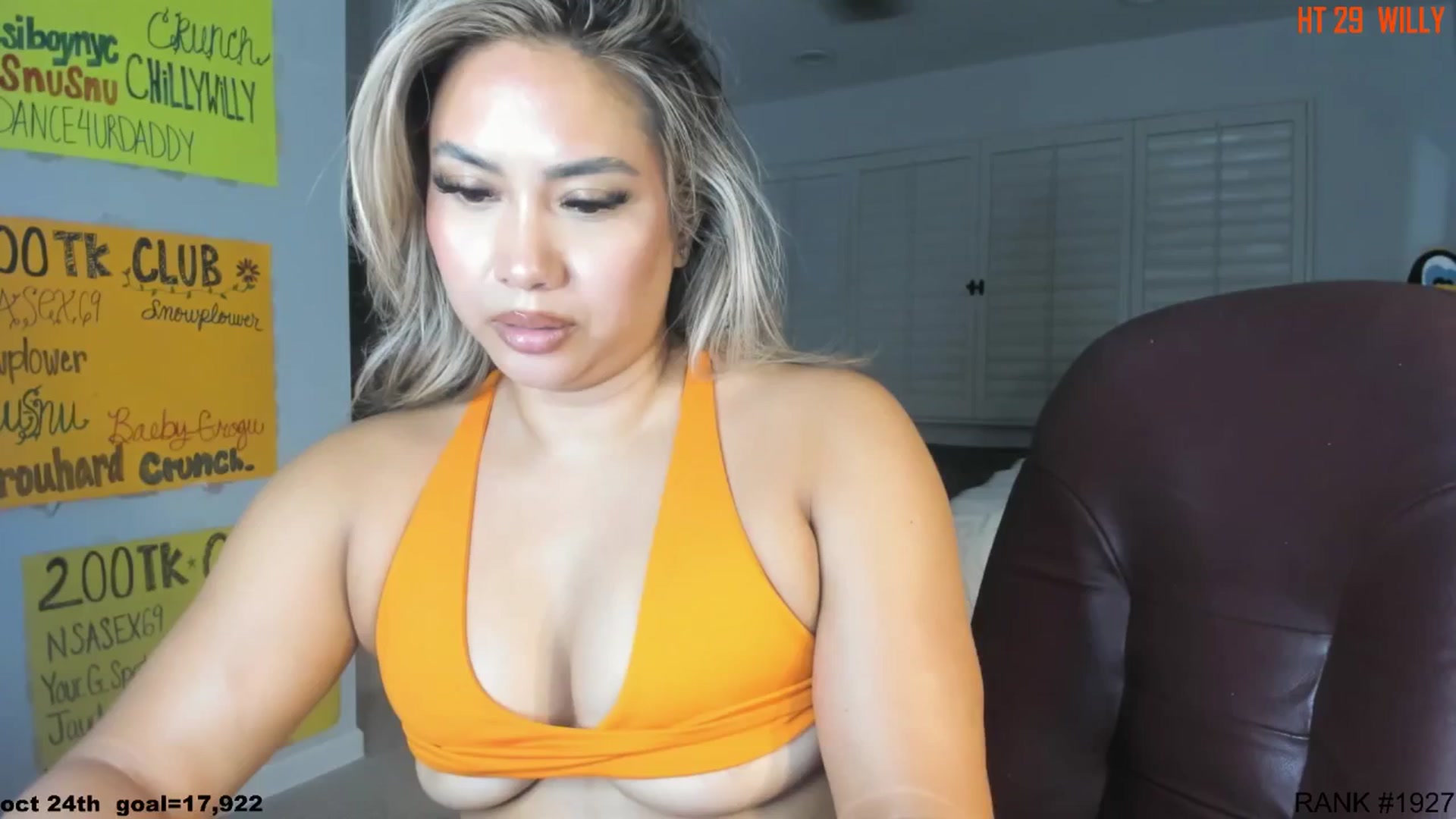 Gallery image thumbnail from ExoticLilyXO's myfreecams stream on, 10/23/2025, 01:03 image 8 of 20