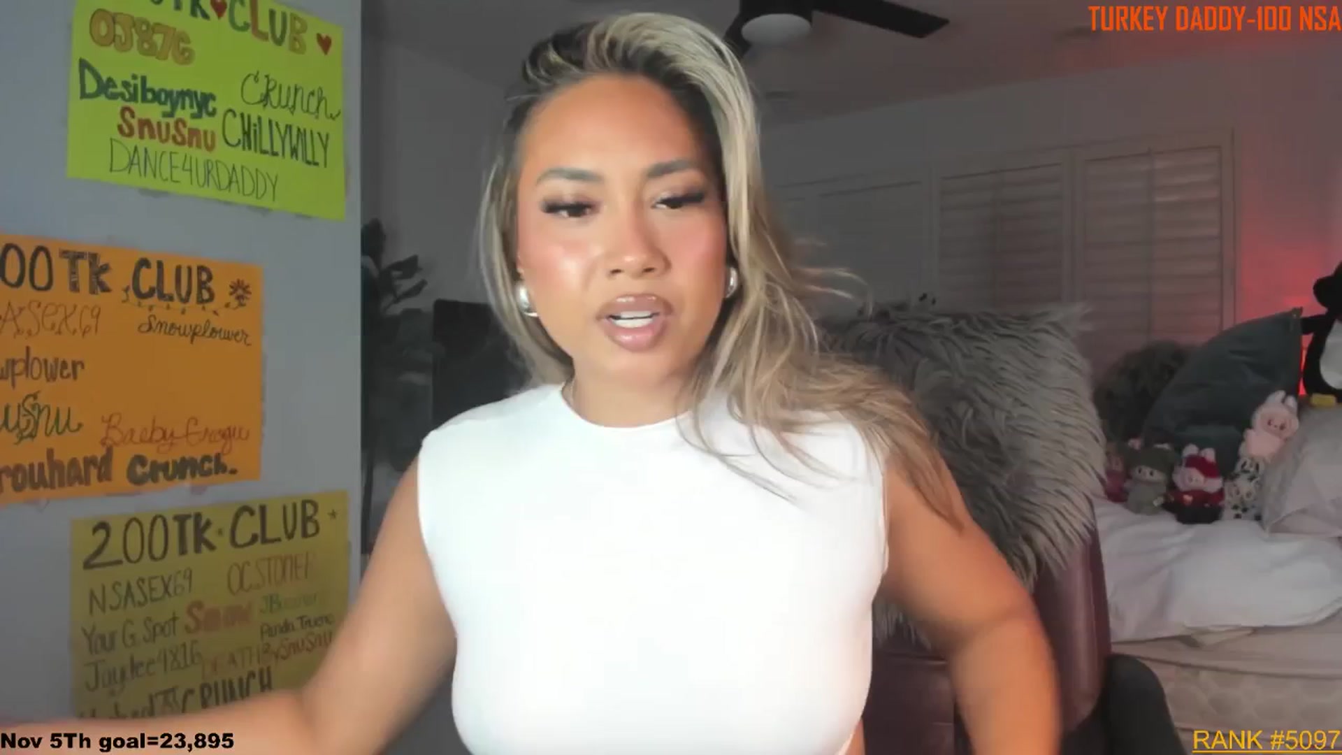 Gallery image thumbnail from ExoticLilyXO's myfreecams stream on, 11/04/2025, 01:25 image 1 of 20