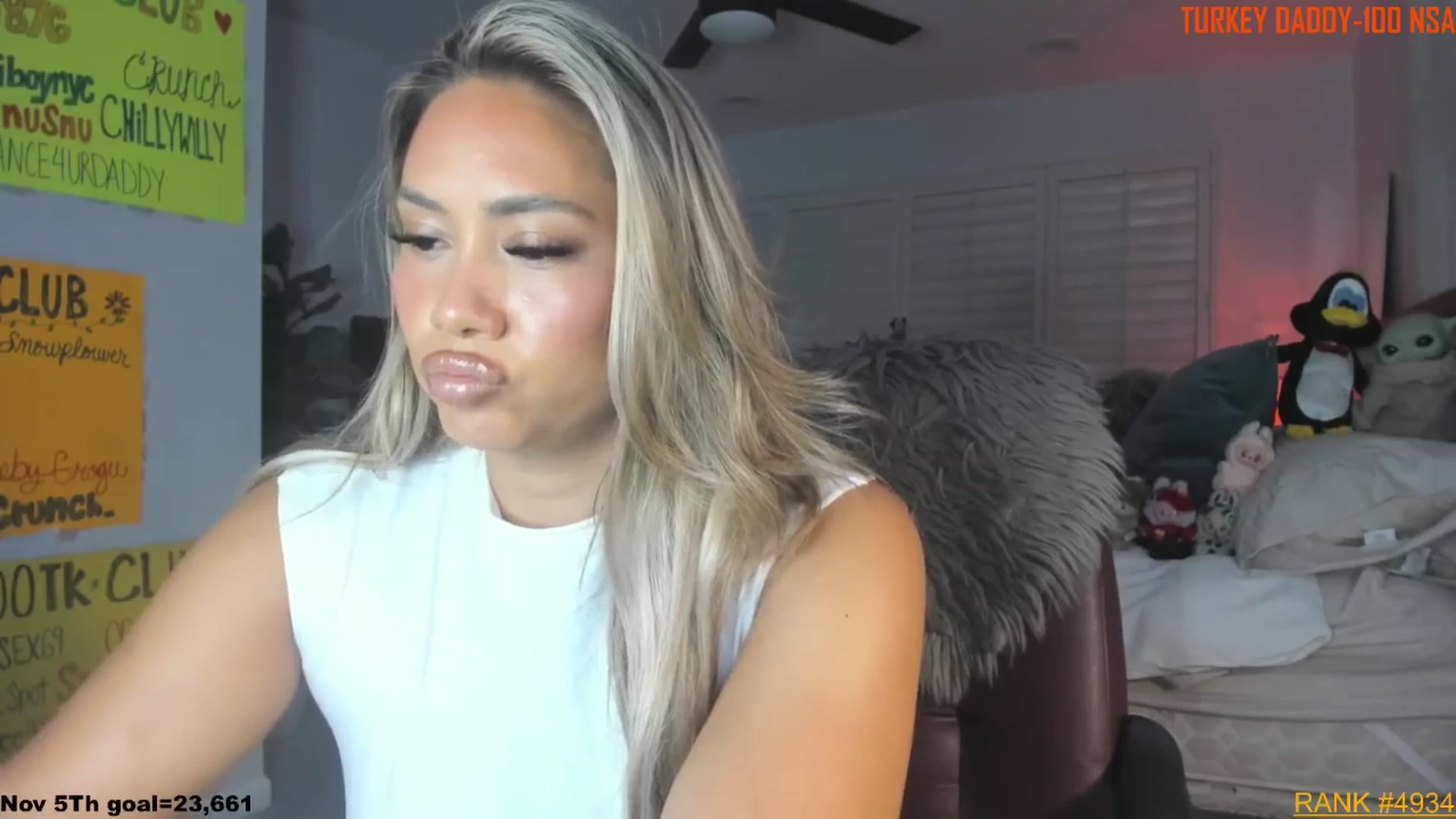 Gallery image thumbnail from ExoticLilyXO's myfreecams stream on, 11/04/2025, 02:46 image 2 of 20