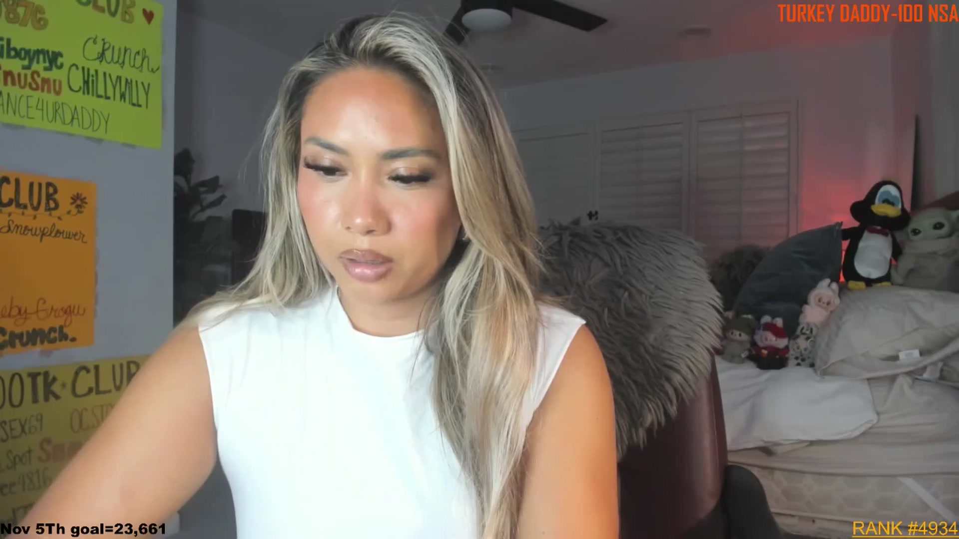 Gallery image thumbnail from ExoticLilyXO's myfreecams stream on, 11/04/2025, 02:46 image 3 of 20