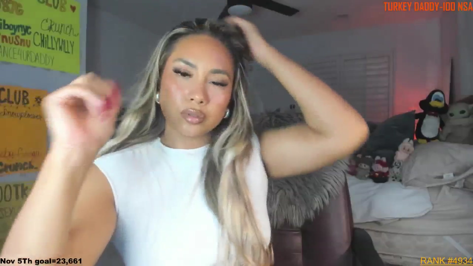 Gallery image thumbnail from ExoticLilyXO's myfreecams stream on, 11/04/2025, 02:46 image 4 of 20