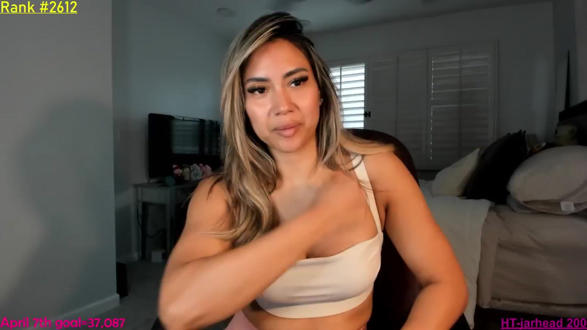 Gallery image thumbnail from ExoticLilyXO's myfreecams stream on, 04/03/2026, 01:21 image 8 of 20