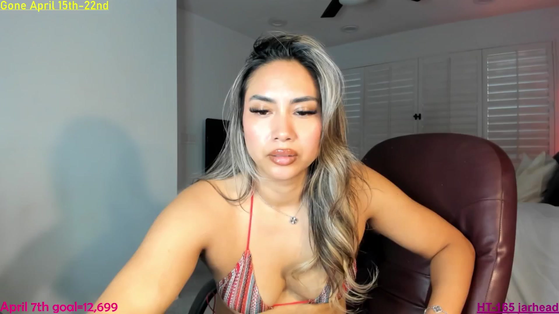 Gallery image thumbnail from ExoticLilyXO's myfreecams stream on, 04/07/2026, 24:49 image 1 of 20