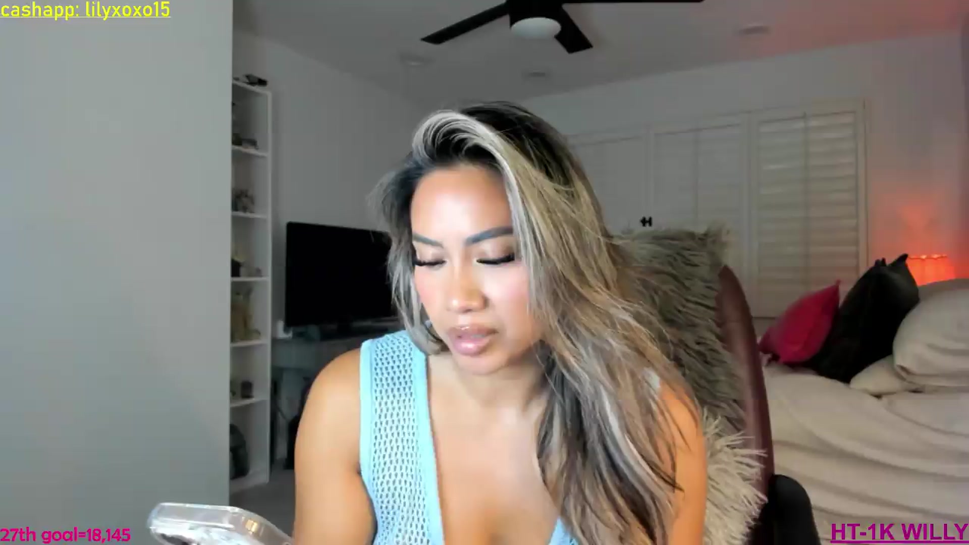 Gallery image thumbnail from ExoticLilyXO's myfreecams stream on, 06/25/2026, 02:37 image 15 of 20